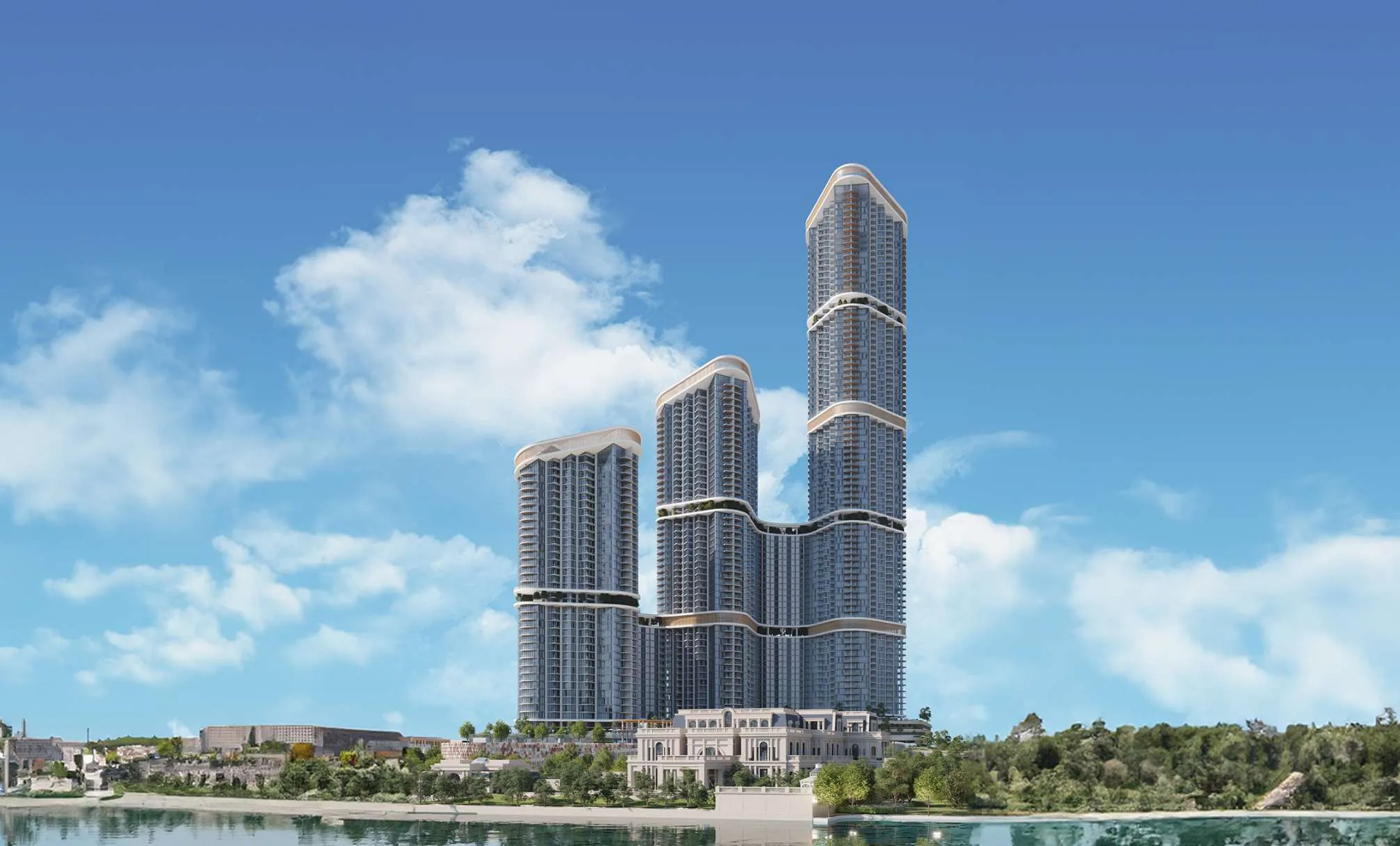 Skyscape Altius — vue extérieure à Sobha Hartland II