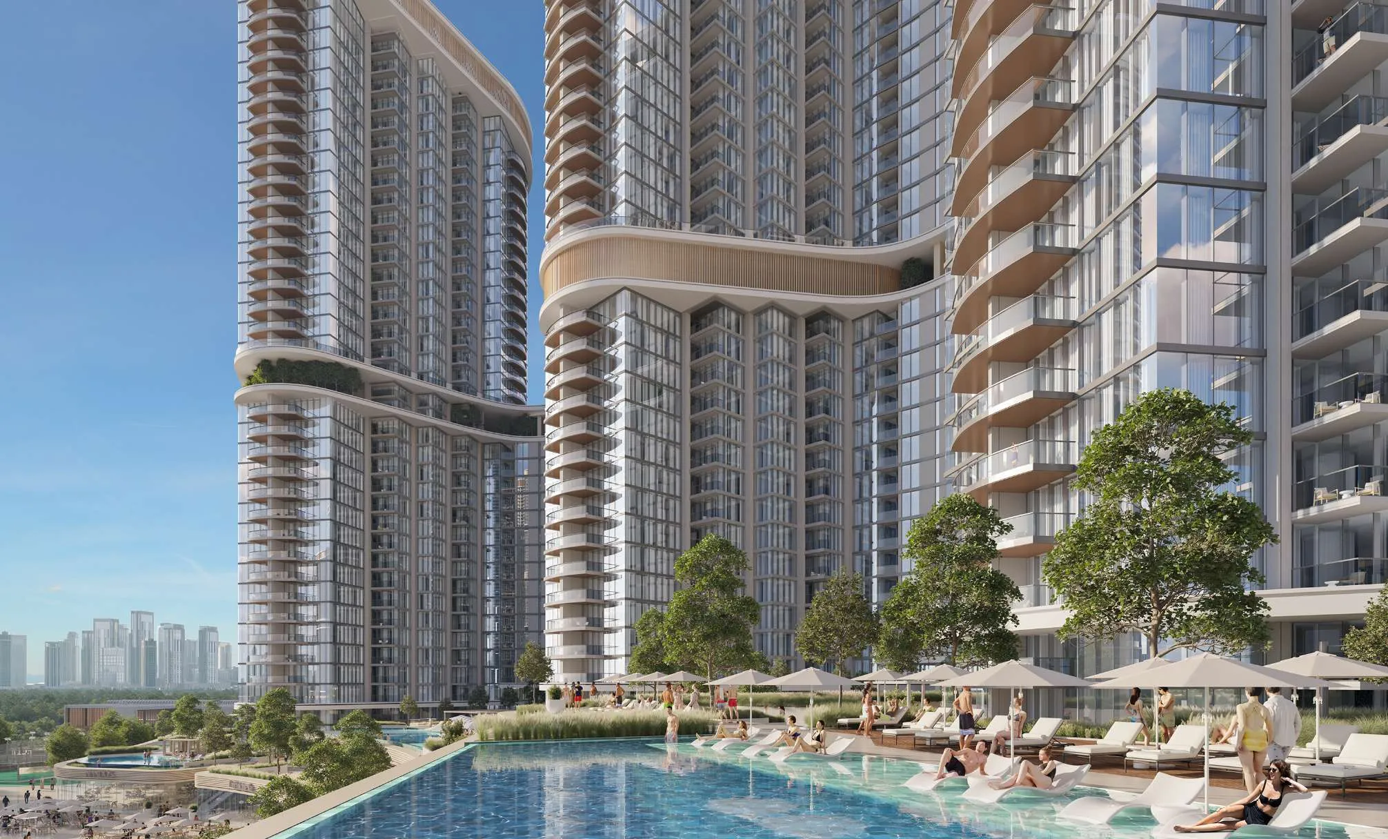 Skyscape Altius — vue extérieure à Sobha Hartland II