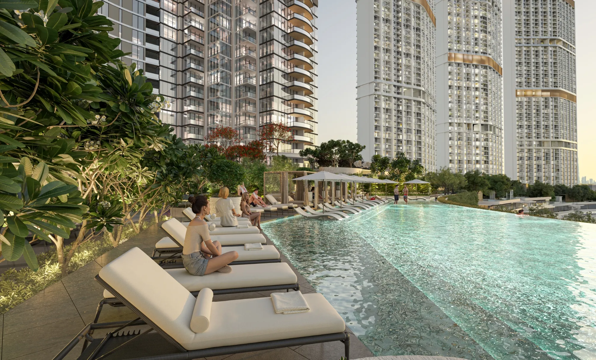 Skyscape Avenue — exterior view in Sobha Hartland II