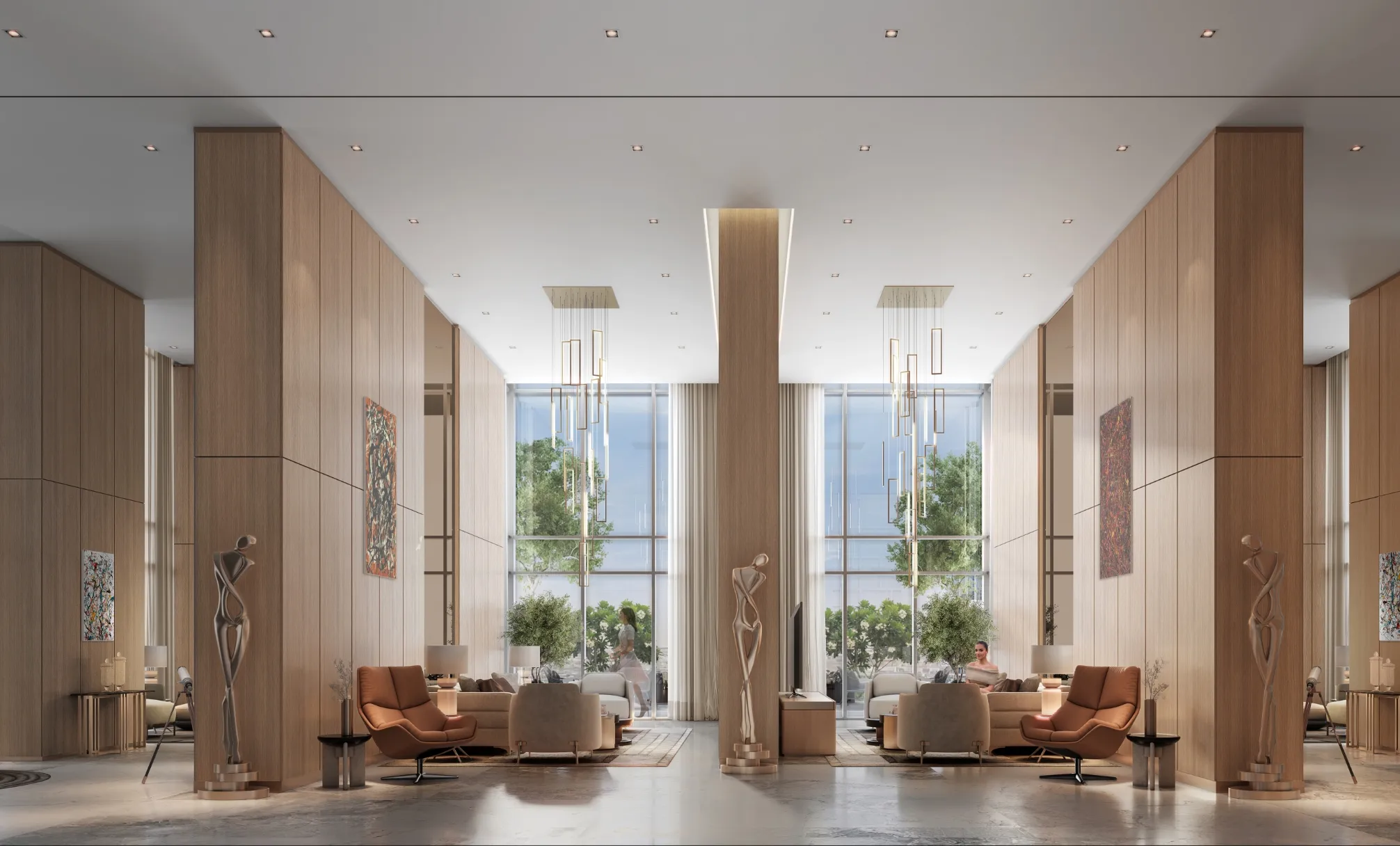 Skyscape Avenue — exterior view in Sobha Hartland II