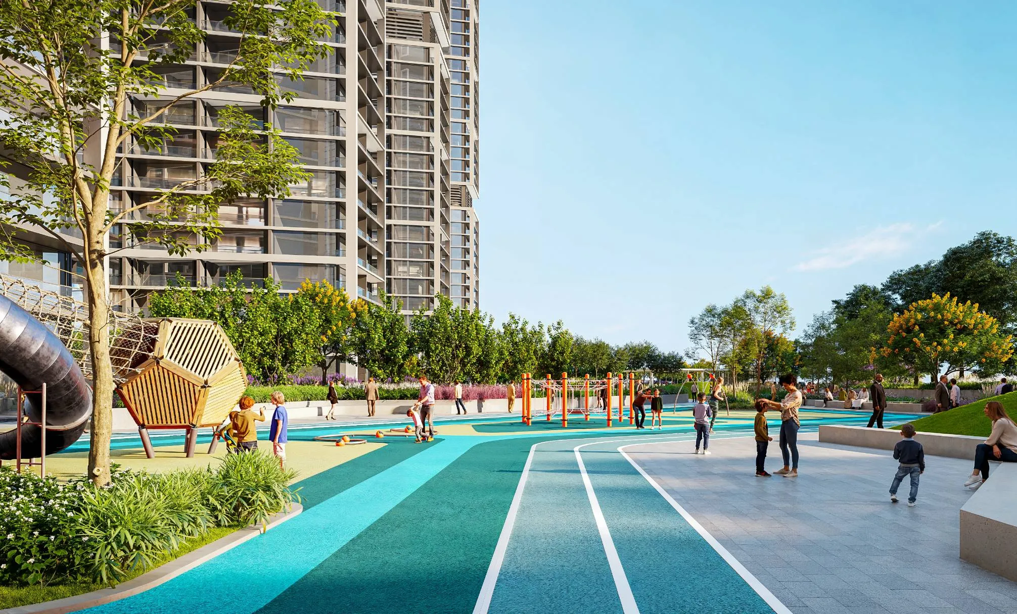 The Serene — exterior view in Jumeirah Lake Towers (JLT)