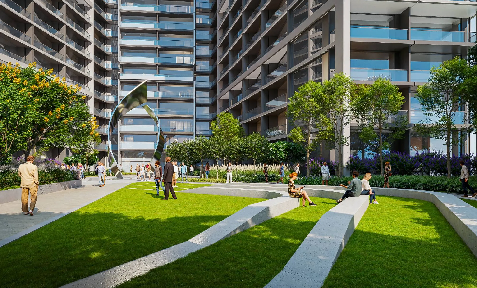 The Serene — exterior view in Jumeirah Lake Towers (JLT)