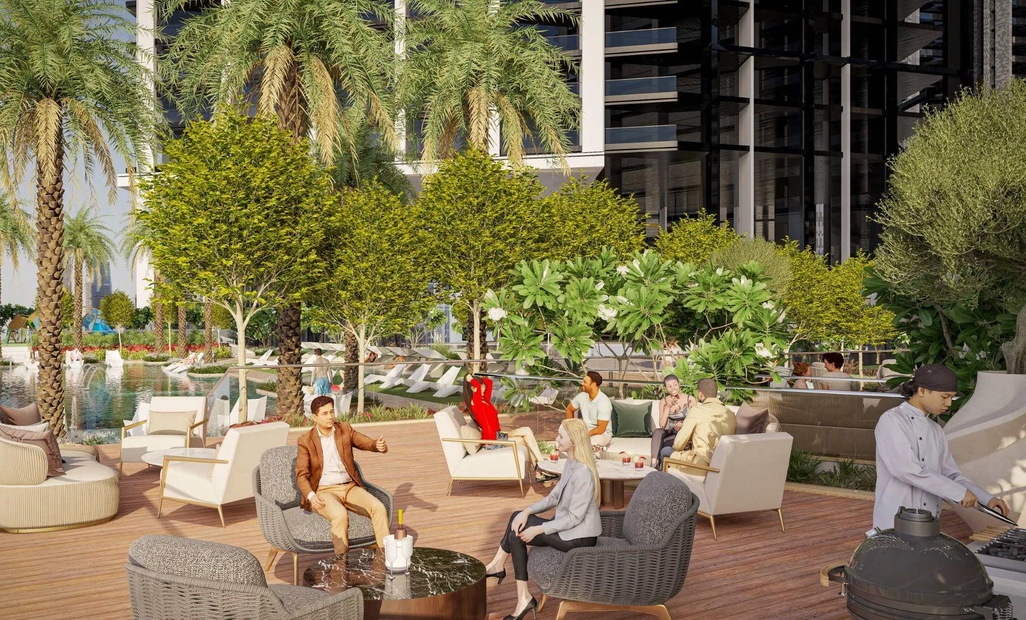 The Mirage — vue extérieure à Jumeirah Lake Towers (JLT)