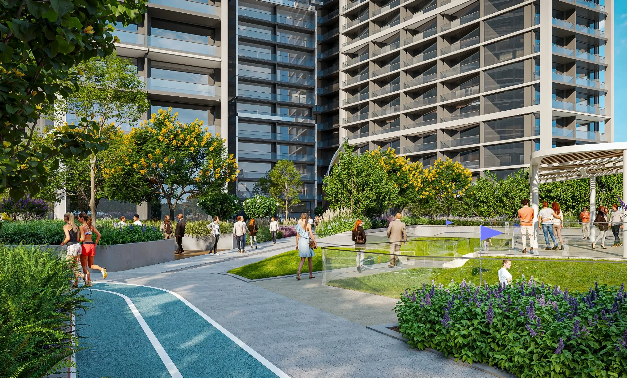 The Eden — exterior view in Jumeirah Lake Towers (JLT)