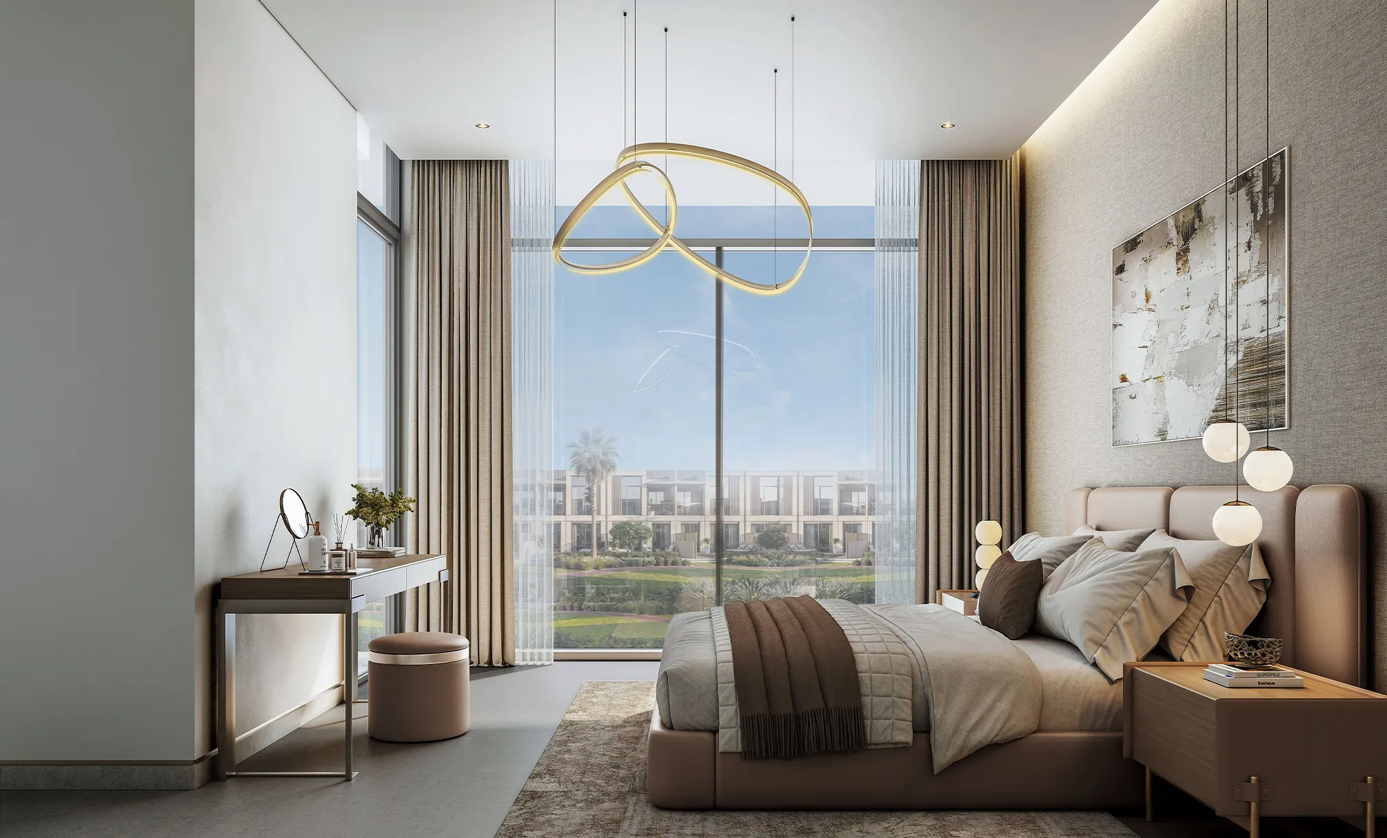 The Willows — exterior view in Dubai Land (Dubailand)