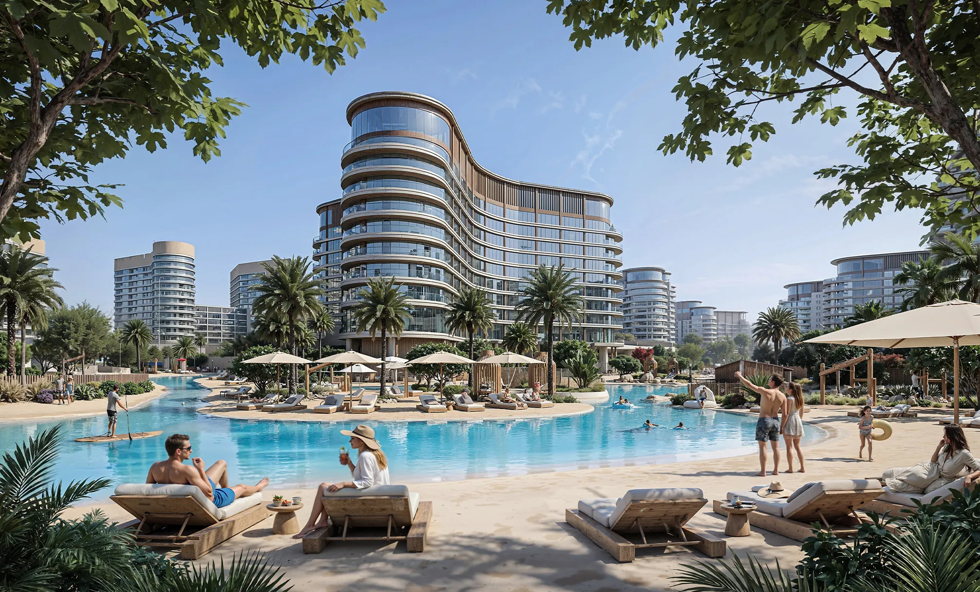 The Willows — exterior view in Dubai Land (Dubailand)