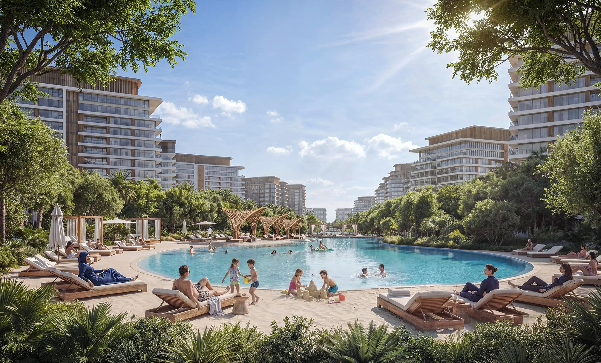 The Willows — exterior view in Dubai Land (Dubailand)