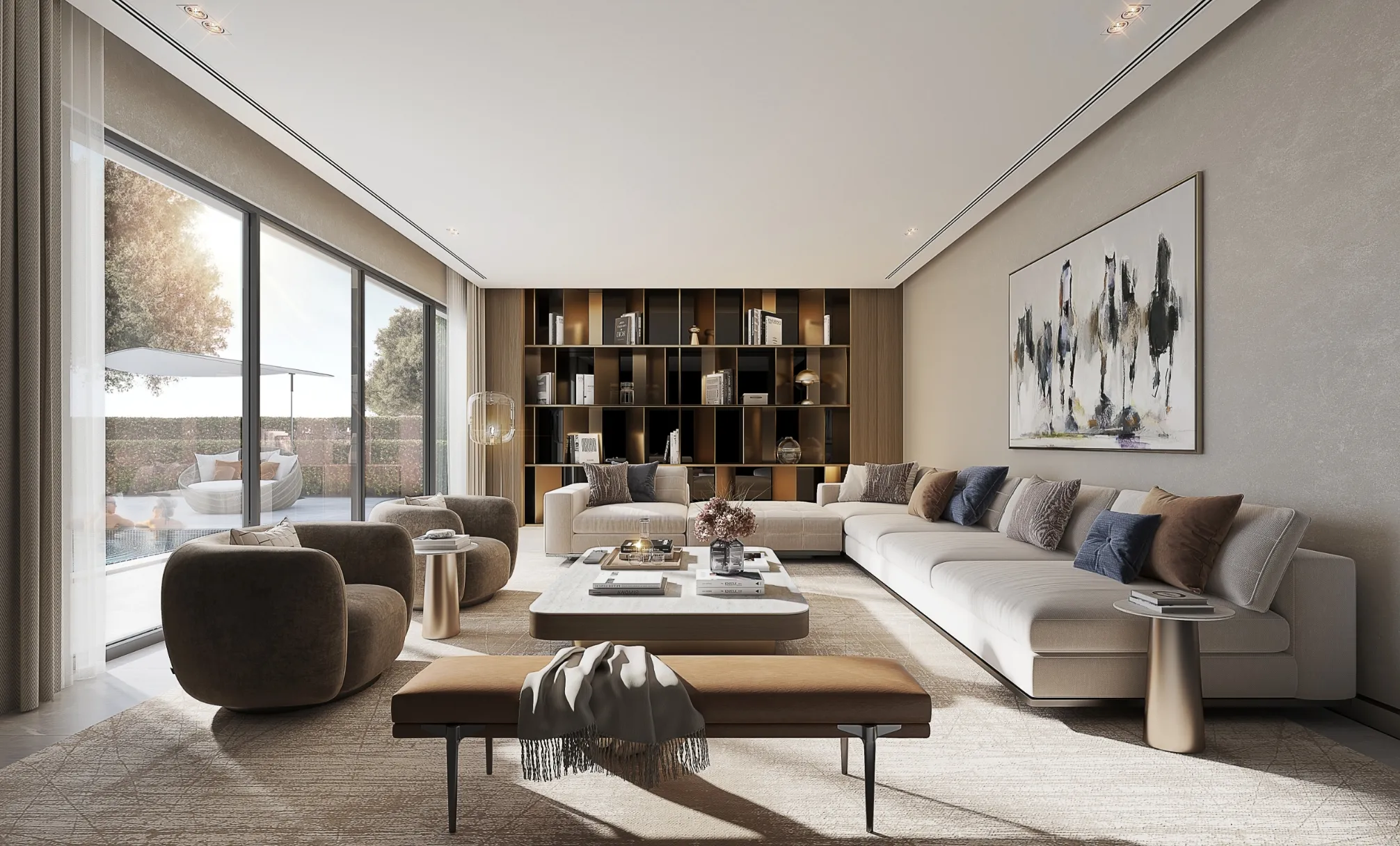 The Grove — exterior view in Dubai Land (Dubailand)