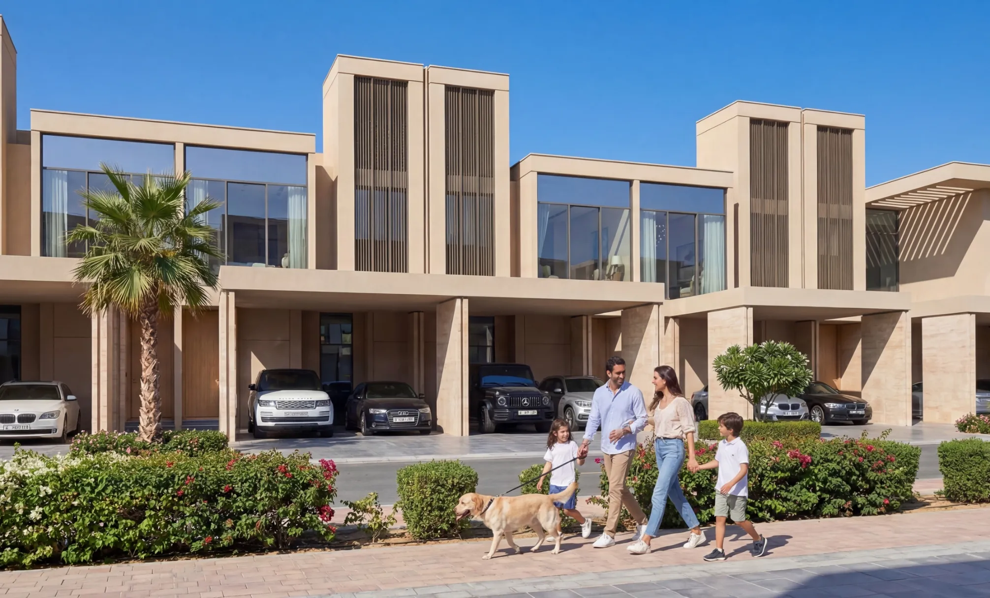 The Grove — exterior view in Dubai Land (Dubailand)