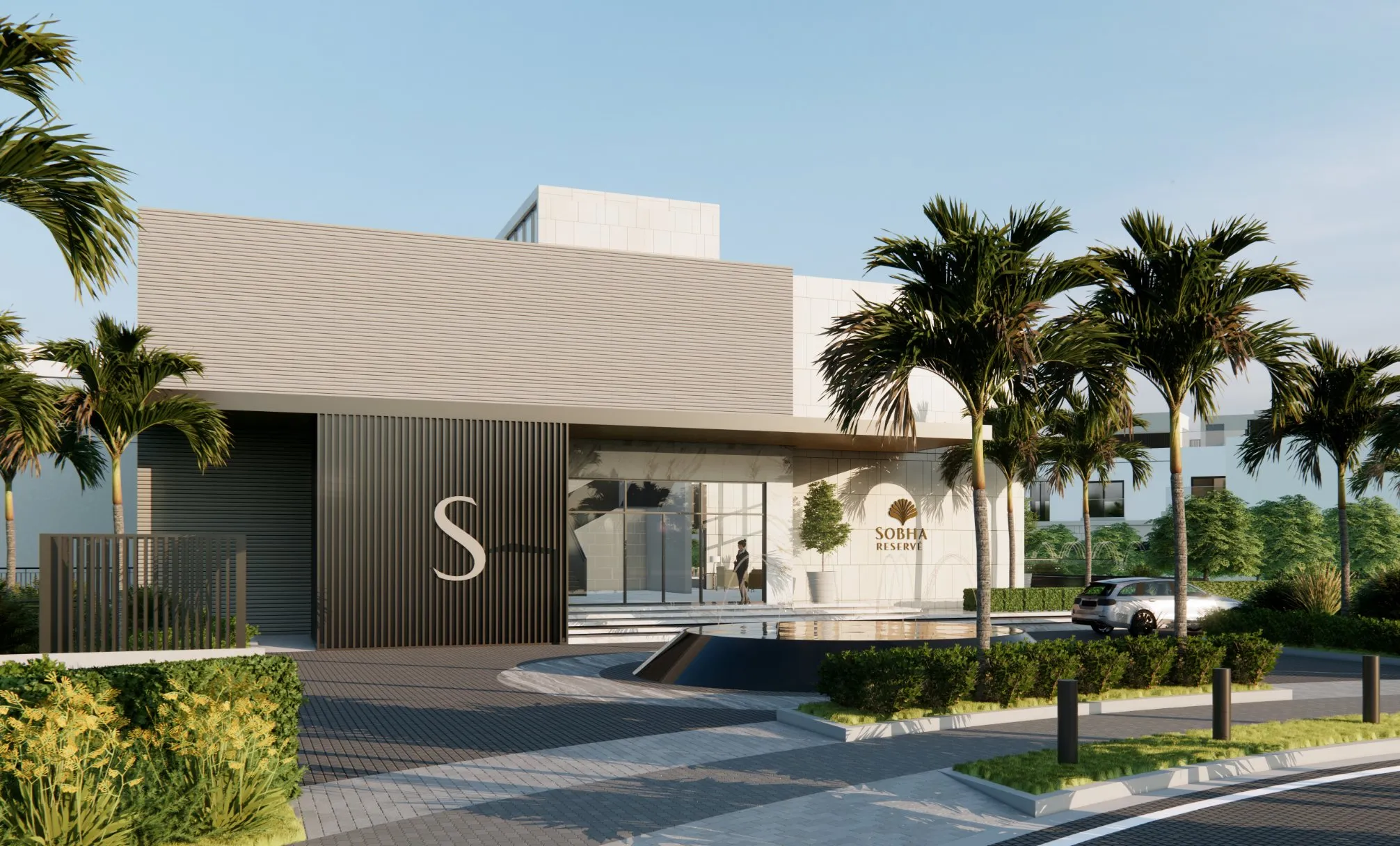 Sobha Reserve — exterior view in Dubai Land (Dubailand)