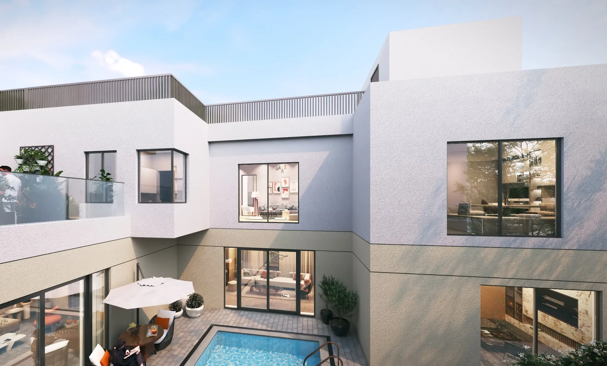 Sobha Reserve — exterior view in Dubai Land (Dubailand)