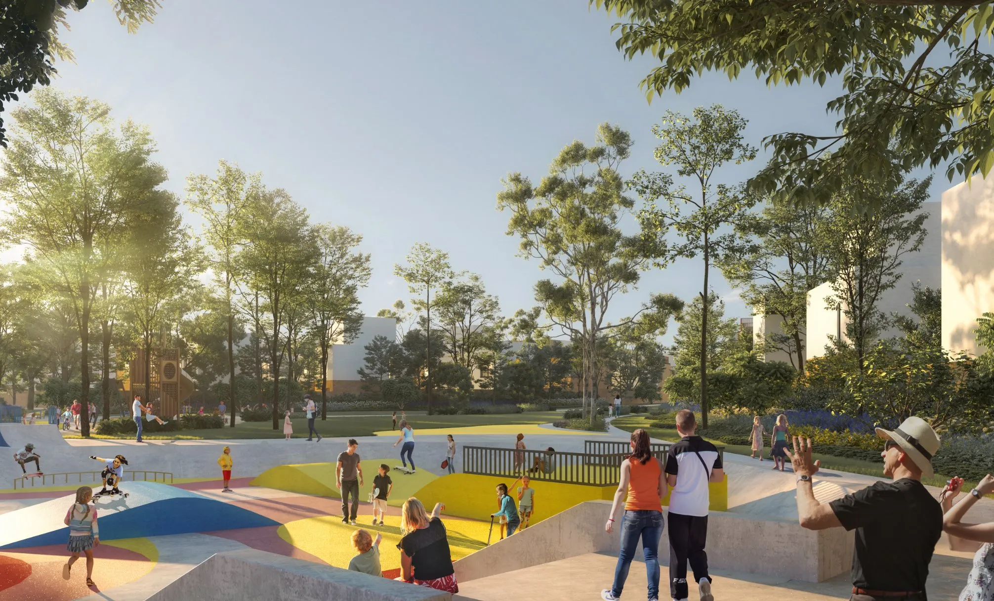 Sobha Reserve — exterior view in Dubai Land (Dubailand)