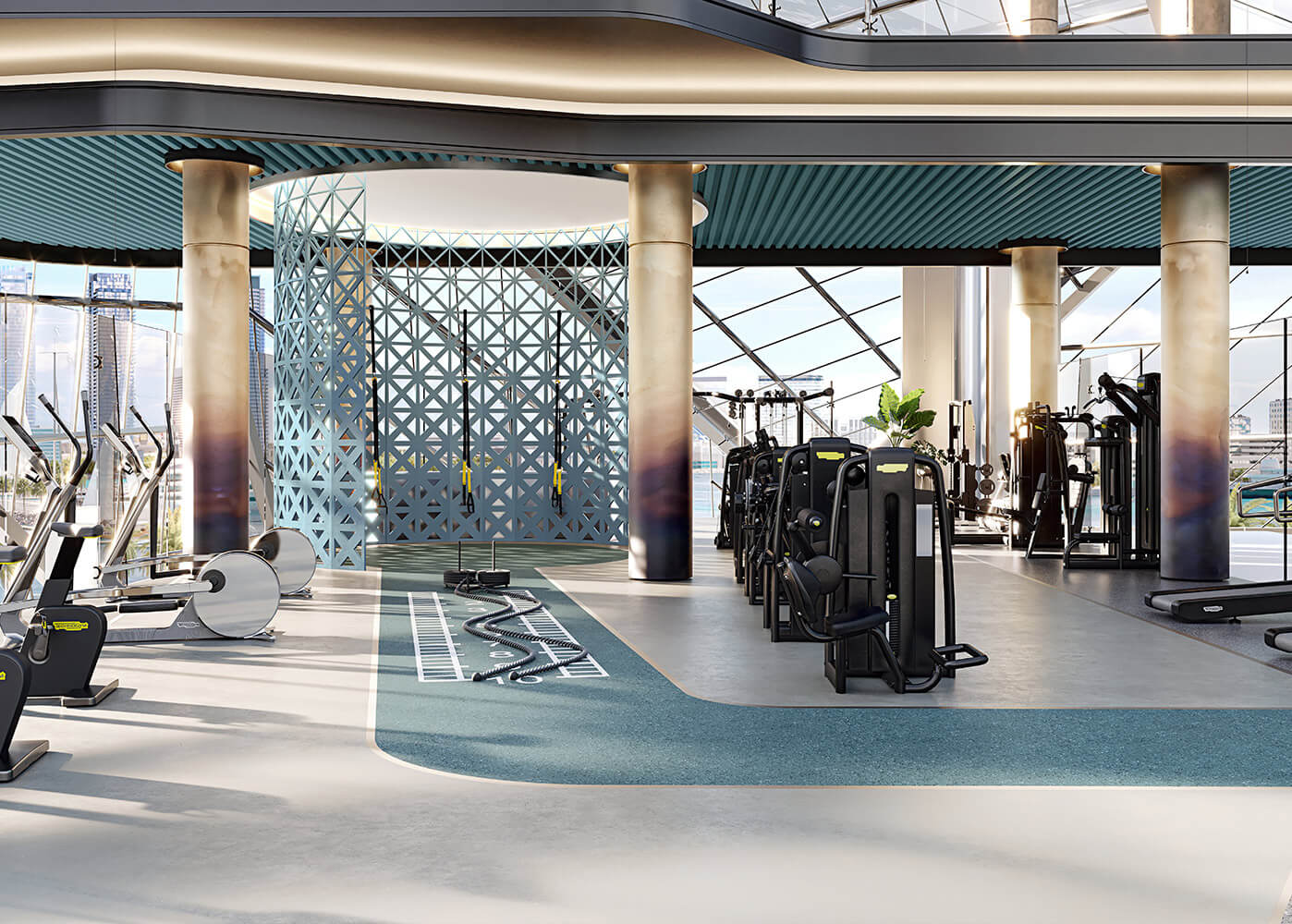 Portside Square — exterior view in Mina Rashid / Rashid Yachts & Marina