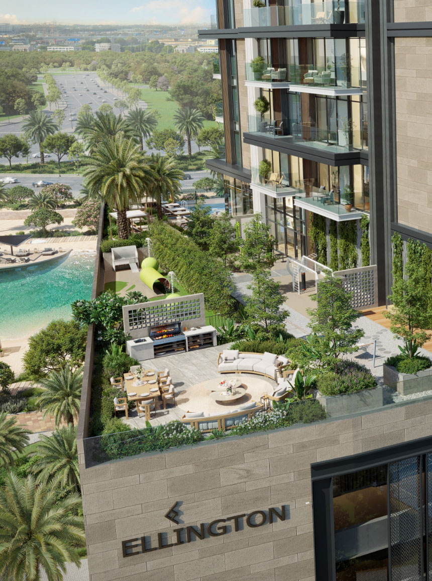 Riverton House — exterior view in Mohammed Bin Rashid City (MBR City)