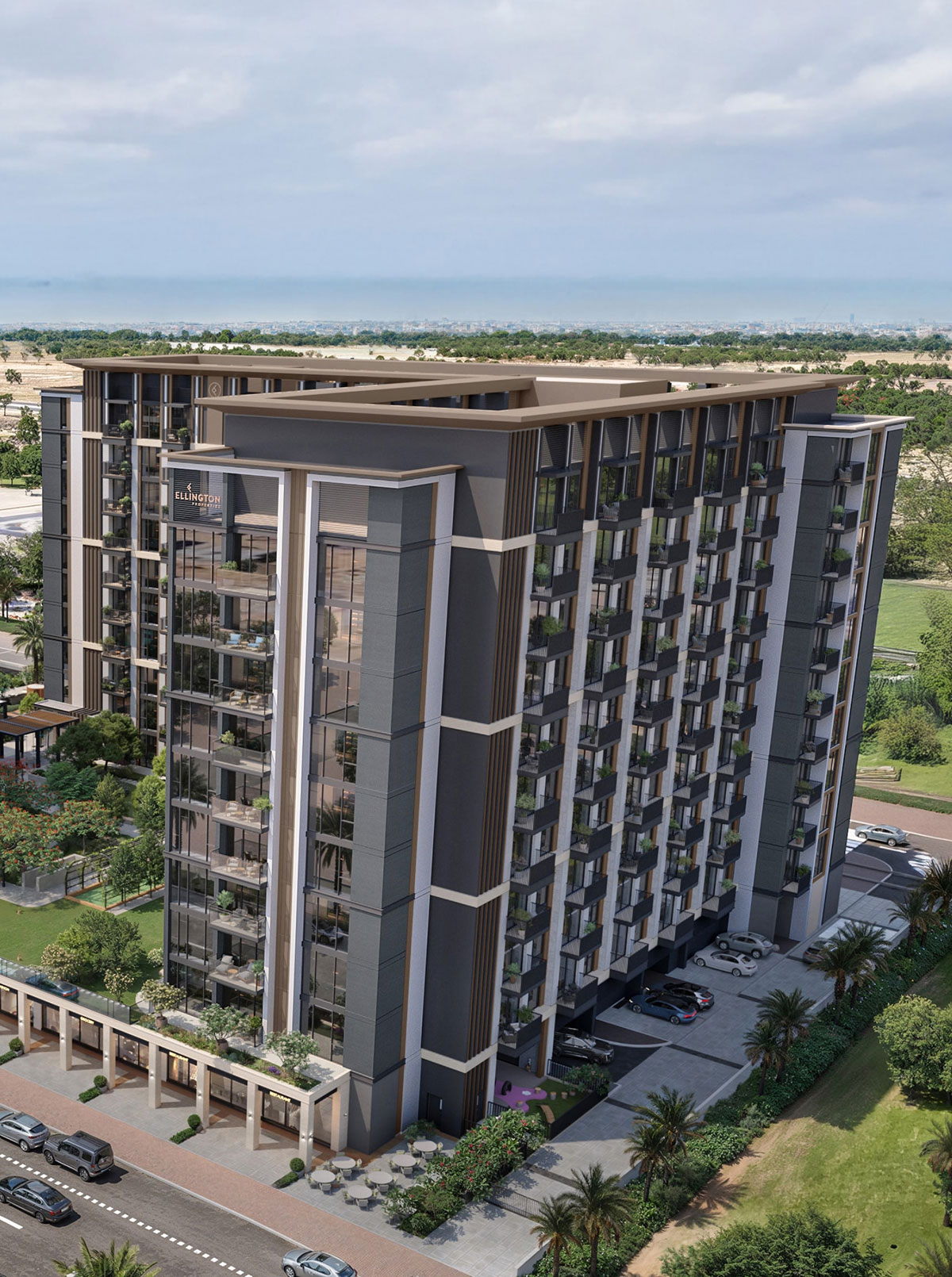 Windsor House II — exterior view in Dubai South (DWC)