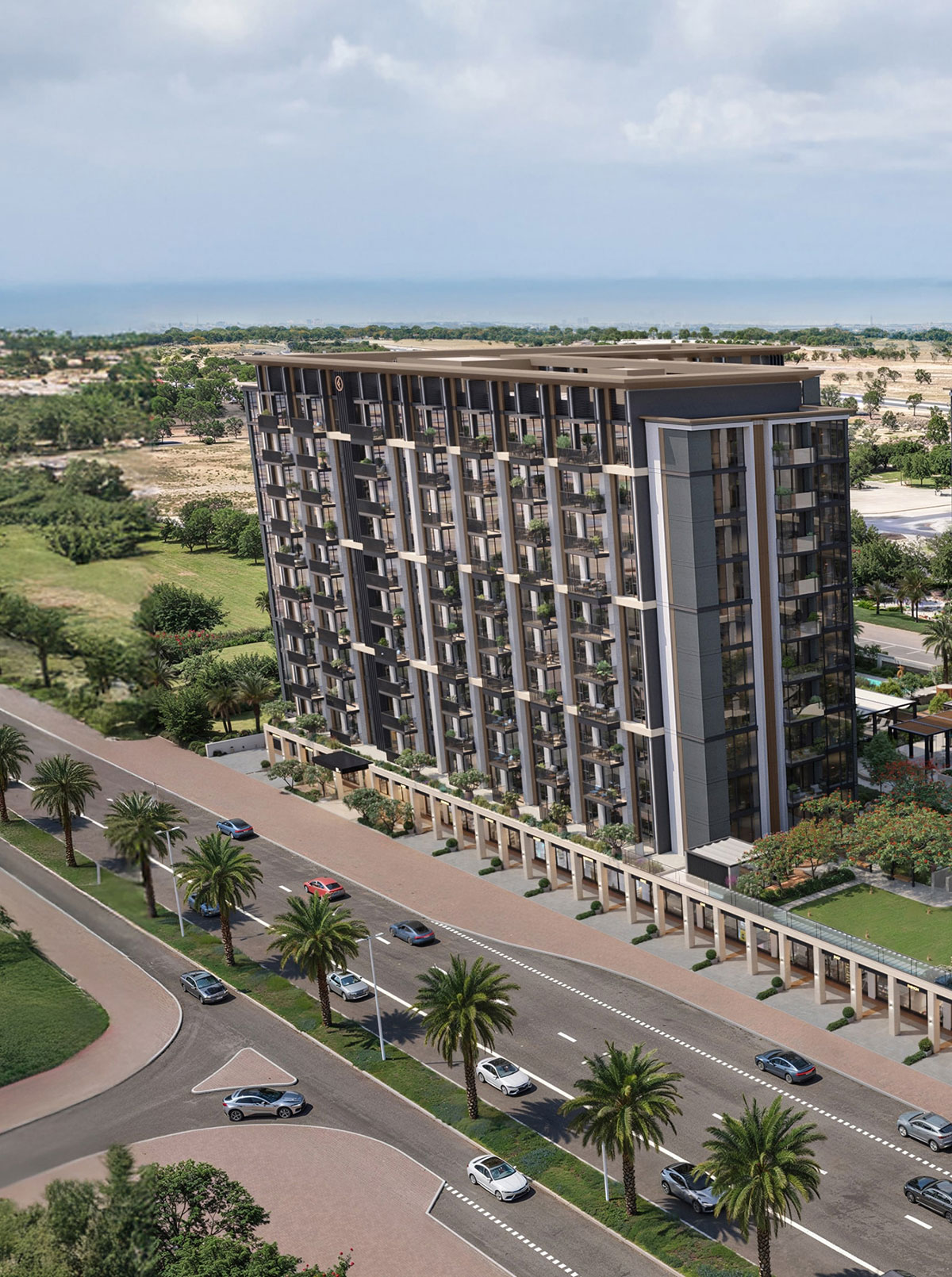 Windsor House II — exterior view in Dubai South (DWC)