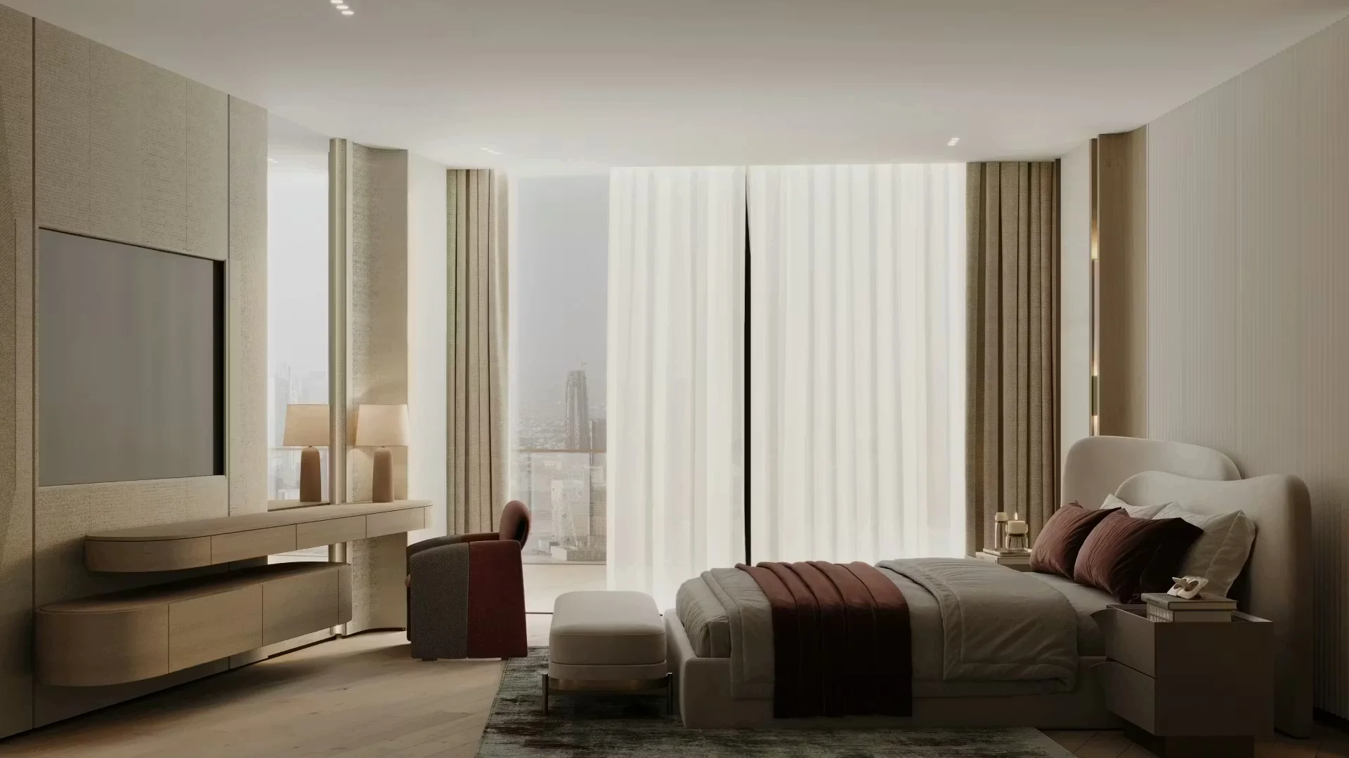 Binghatti Flare — interior render