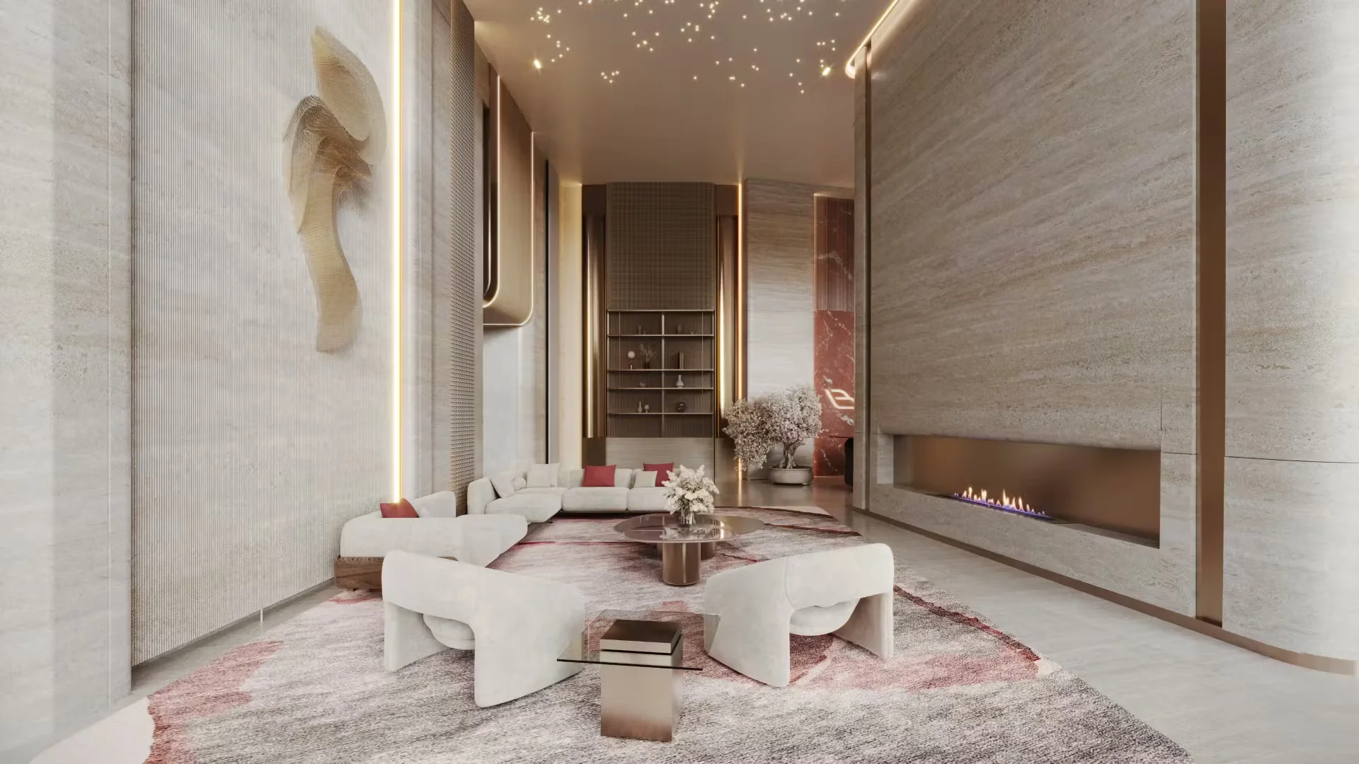 Binghatti Flare — interior render
