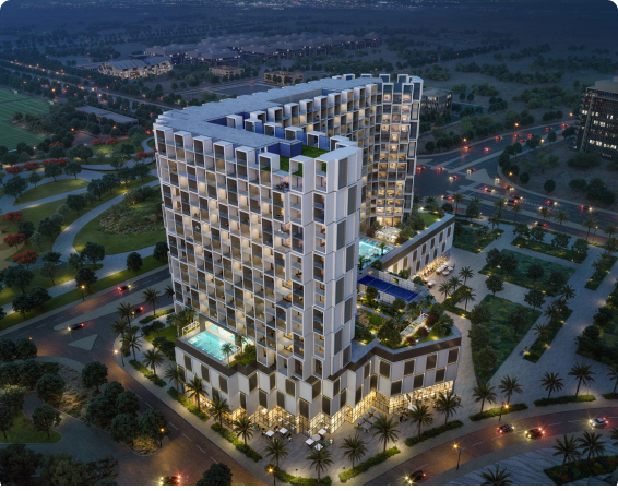 Binghatti Cullinan — vue extérieure à Al Jaddaf