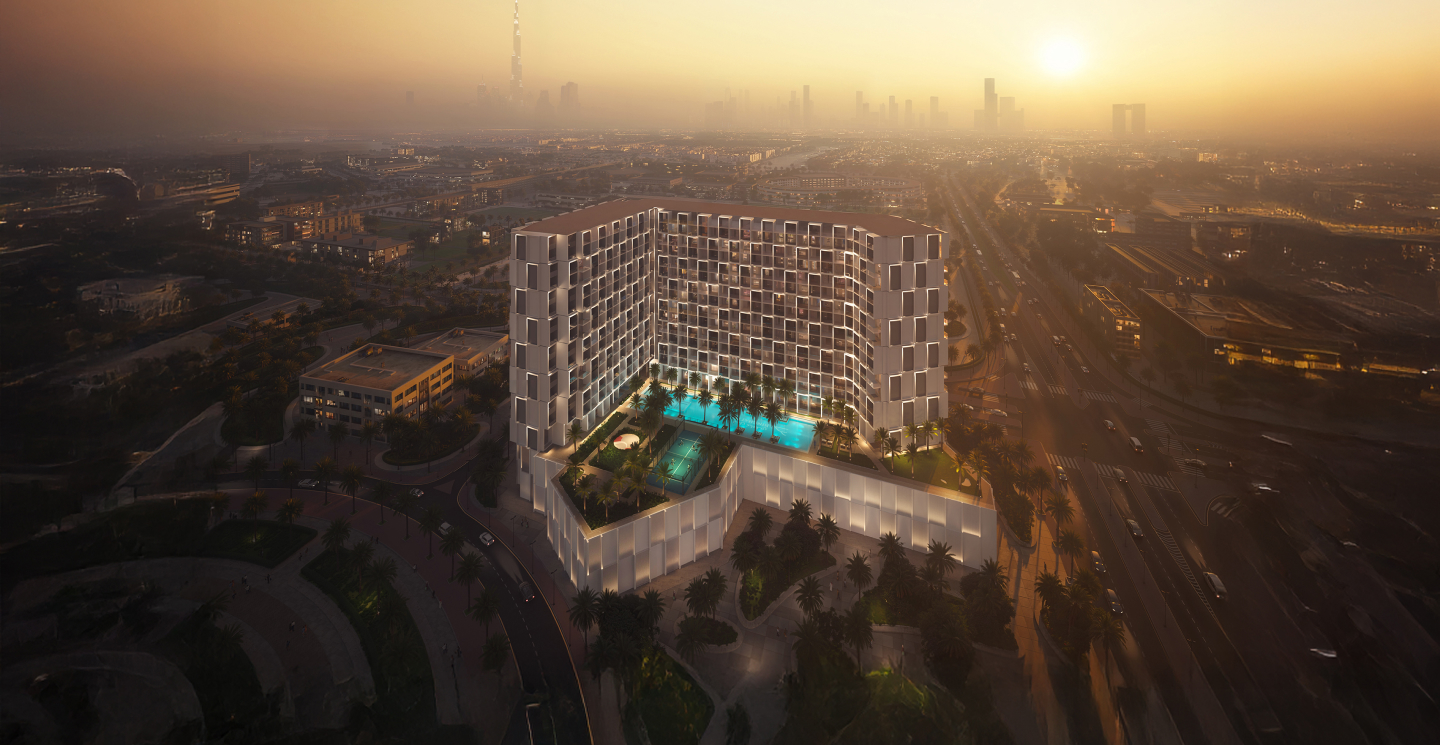 Binghatti Cullinan — vue extérieure à Al Jaddaf