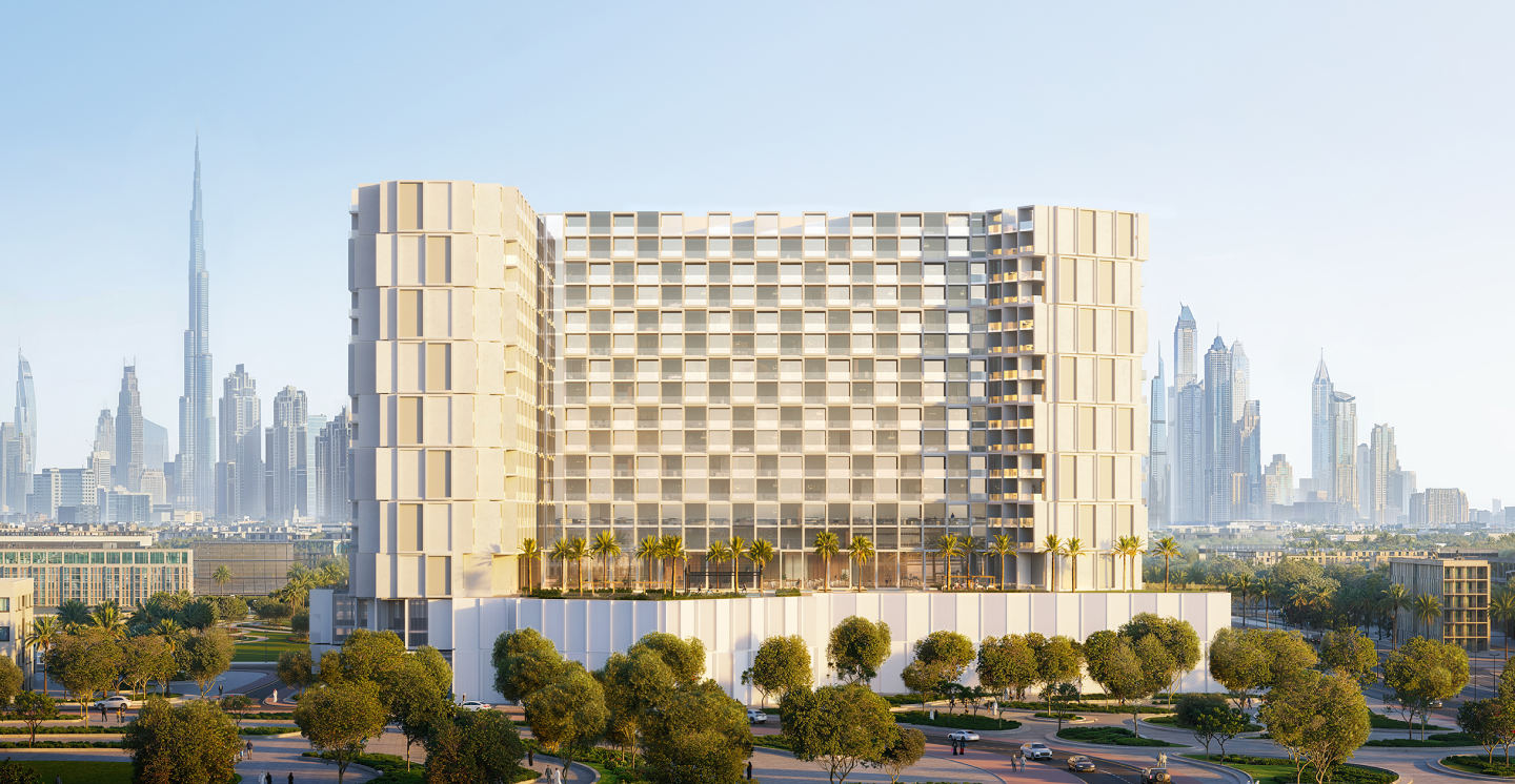 Binghatti Cullinan — vue extérieure à Al Jaddaf