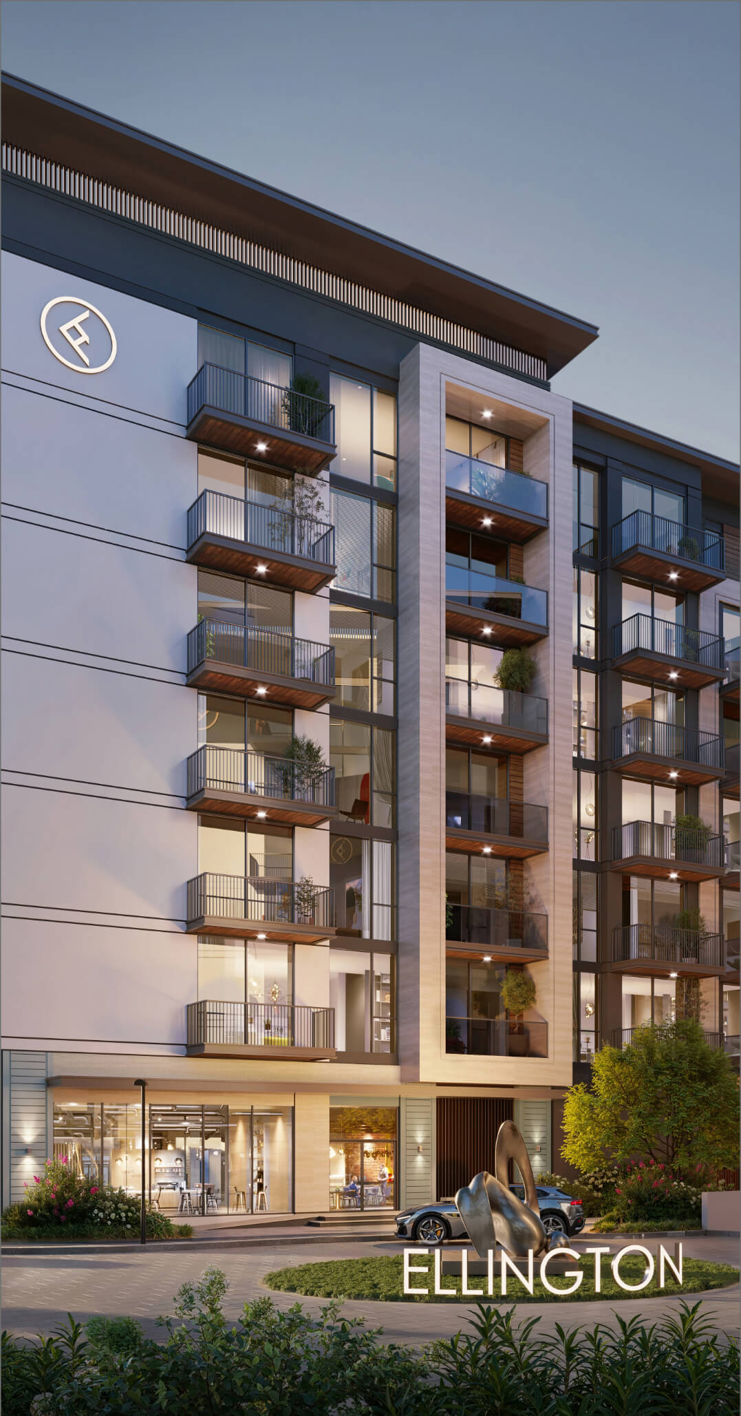 Belgravia Gardens — exterior view in Dubai Land (Dubailand)