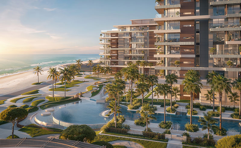 Ellington Sands — exterior view in Dubai Islands