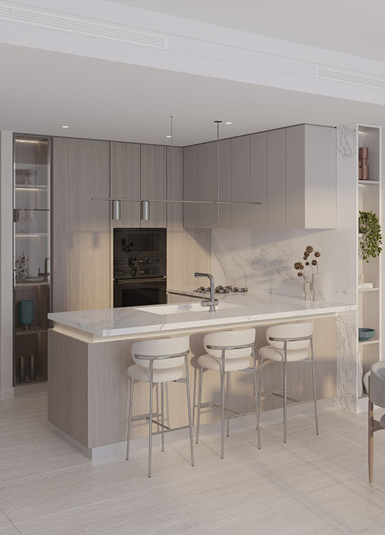 Ellington Sands — exterior view in Dubai Islands