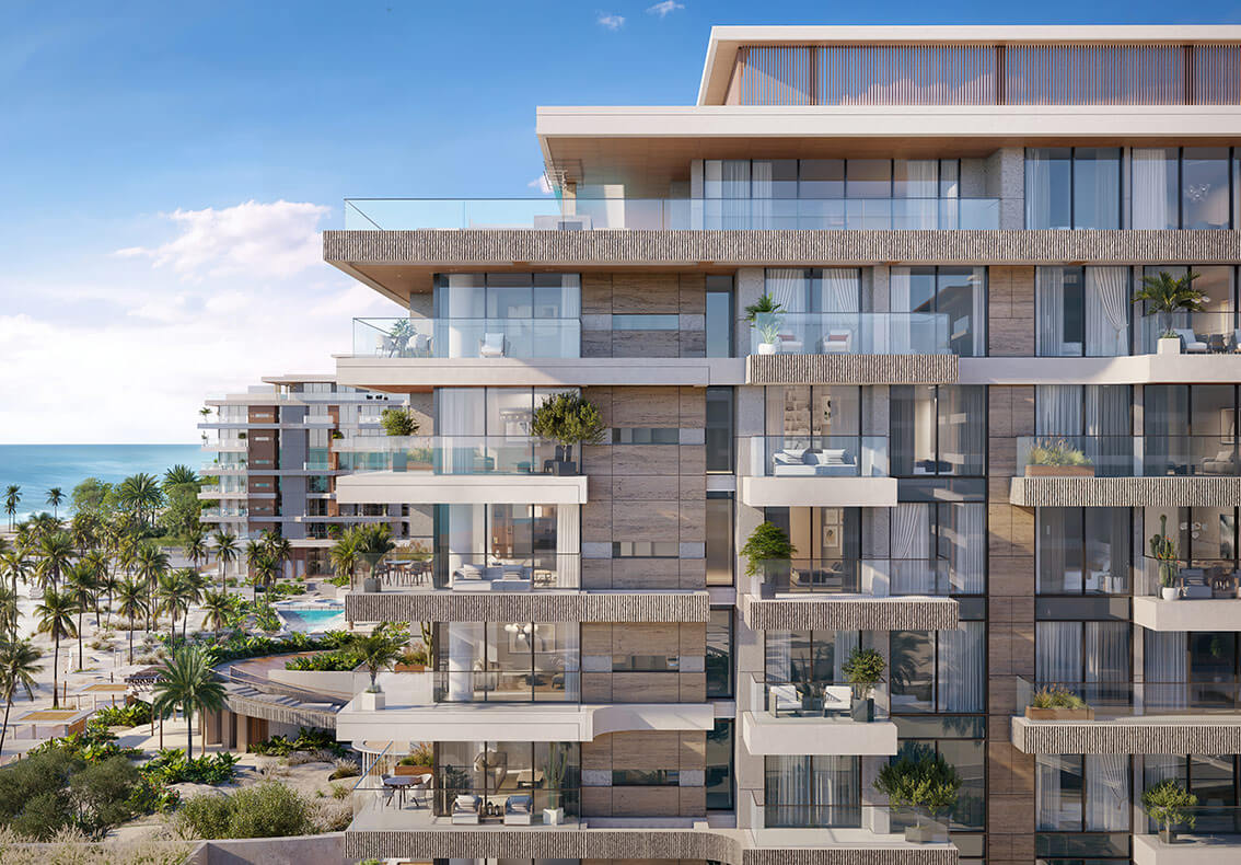 Ellington Sands — exterior view in Dubai Islands