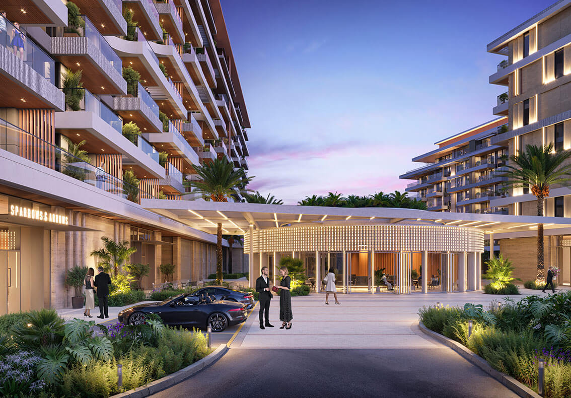 Ellington Sands — exterior view in Dubai Islands