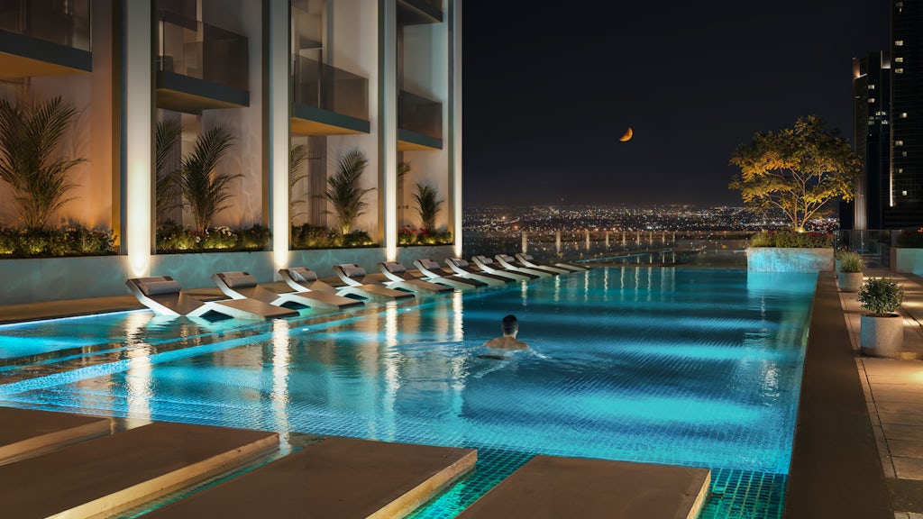 Binghatti Etherea — amenity render