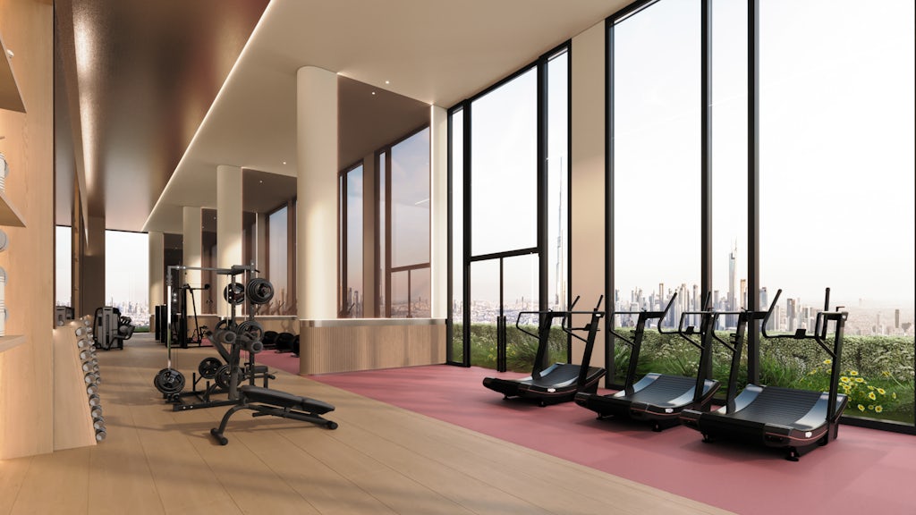 Binghatti Etherea — amenity render