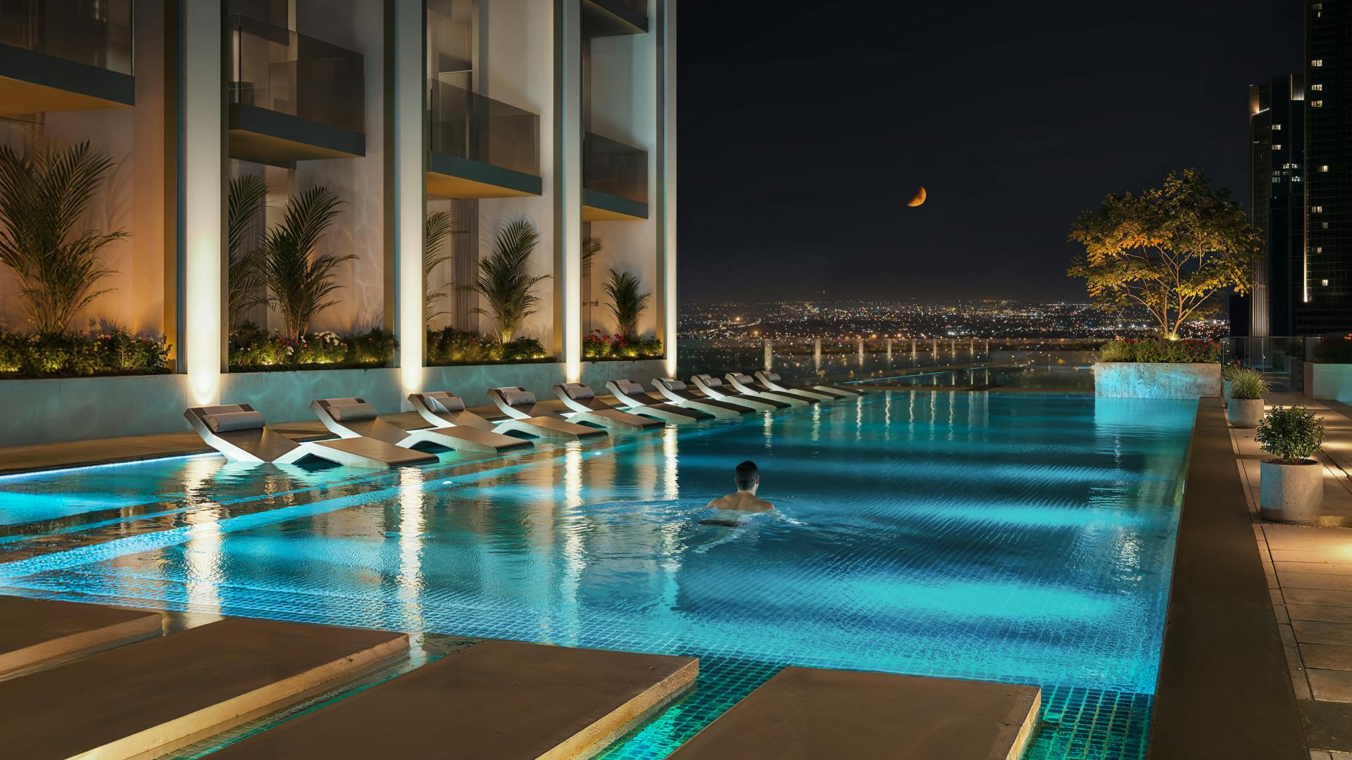 Binghatti Etherea — amenity render