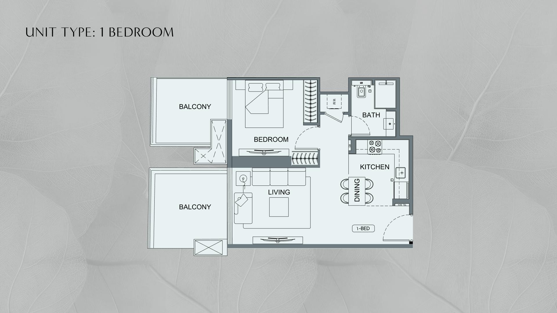 Binghatti Etherea — floor plan