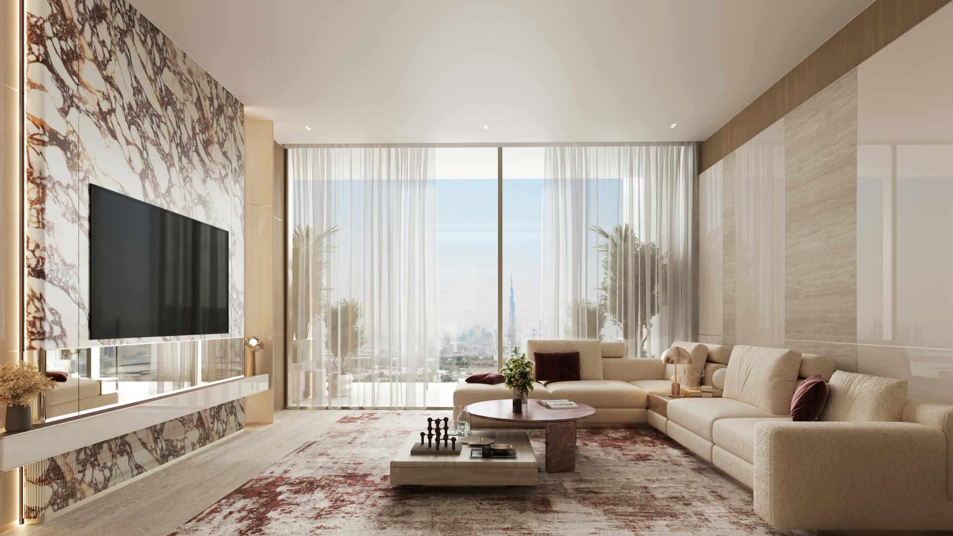 Binghatti Etherea — interior render