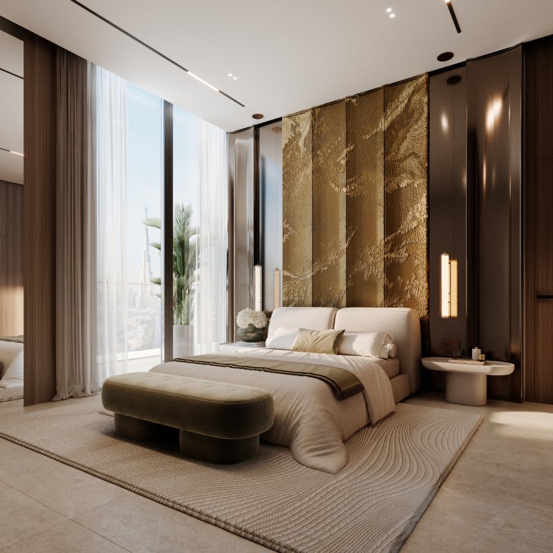 Binghatti Luxuria — exterior view in Jumeirah Village Triangle (JVT)