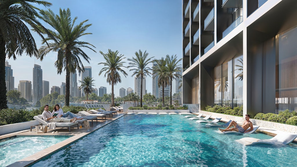 Binghatti Luxuria — amenity render