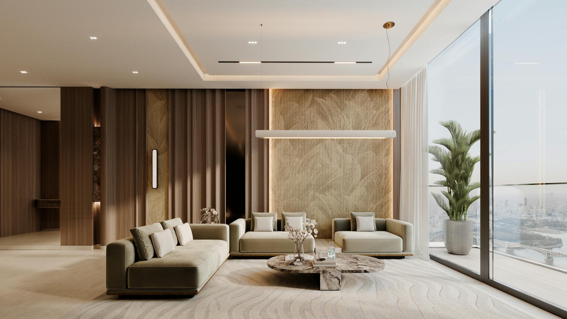 Binghatti Luxuria — interior render