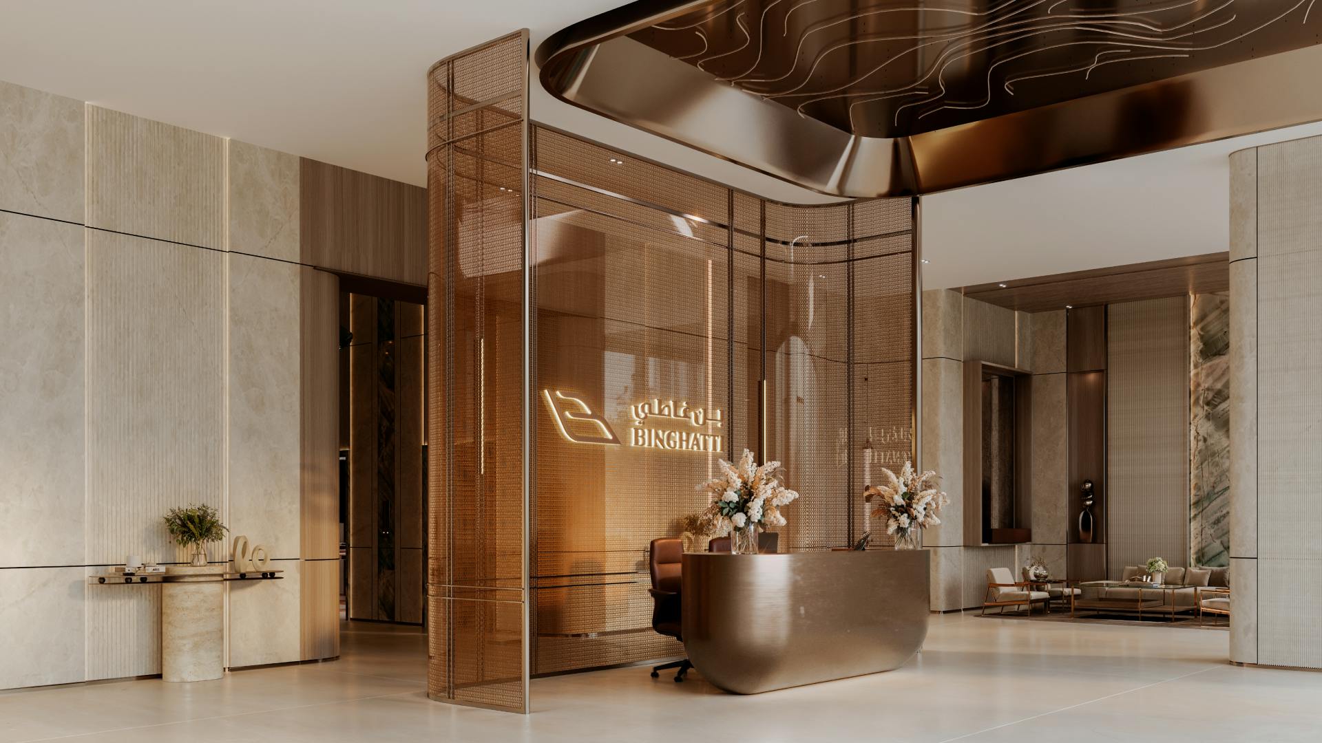 Binghatti Luxuria — interior render