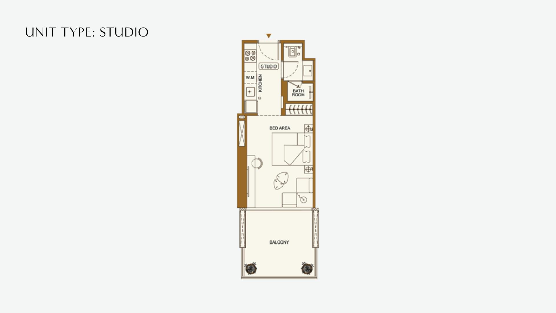Binghatti Luxuria — floor plan