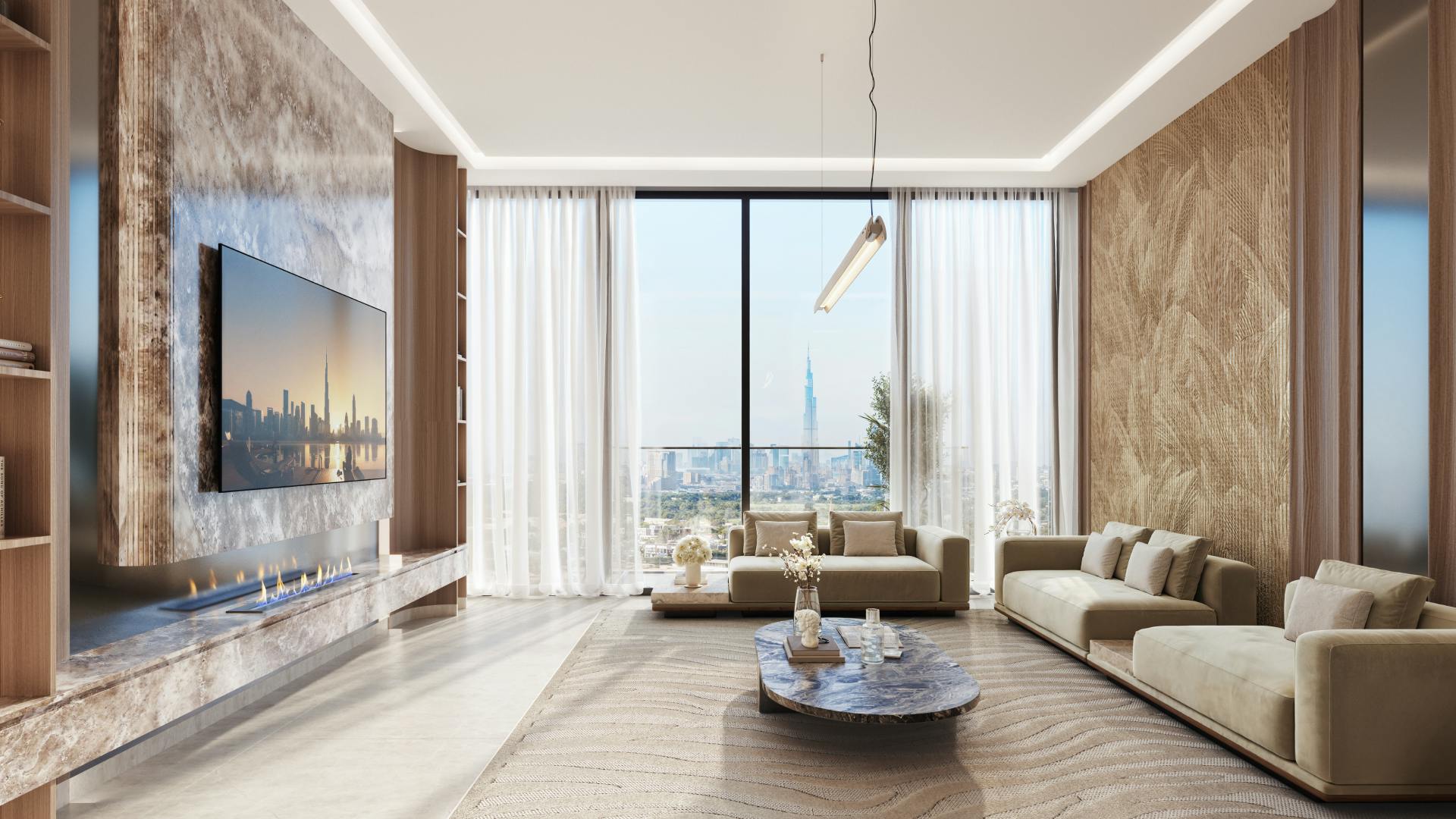 Binghatti Luxuria — interior render