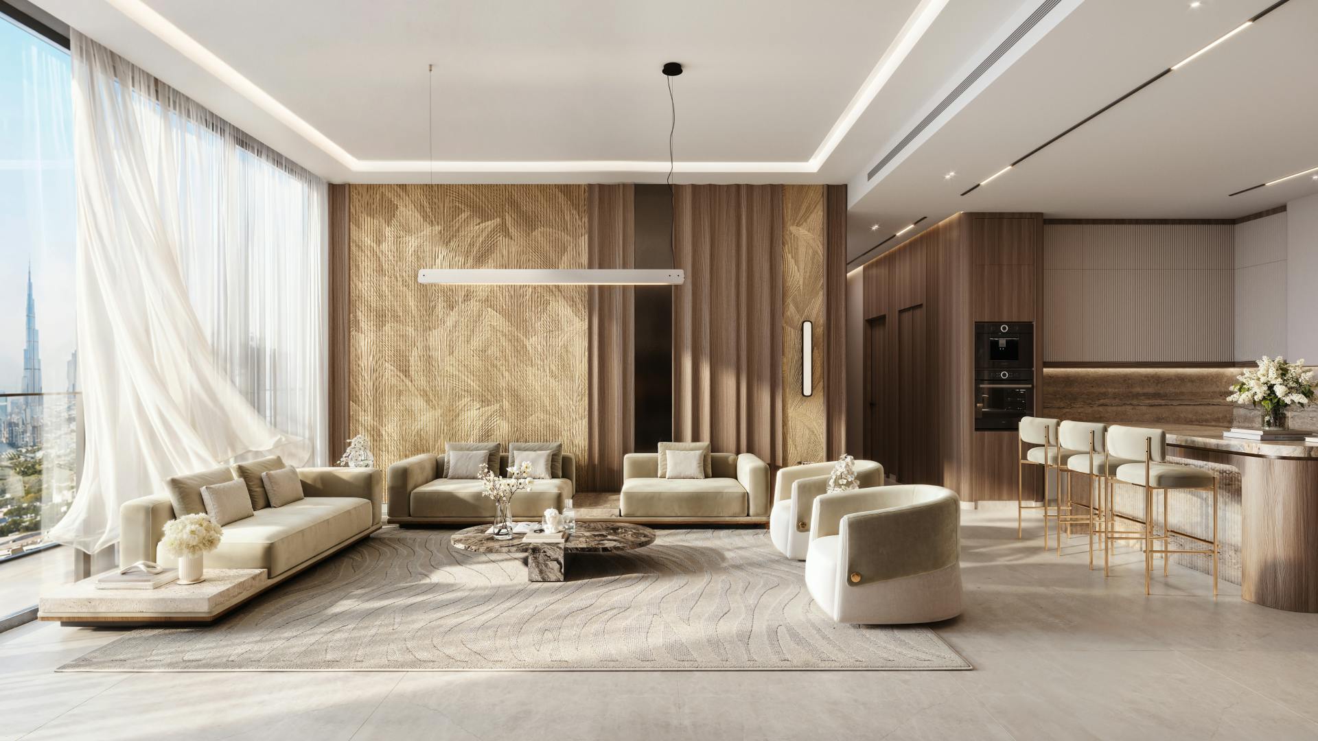 Binghatti Luxuria — interior render
