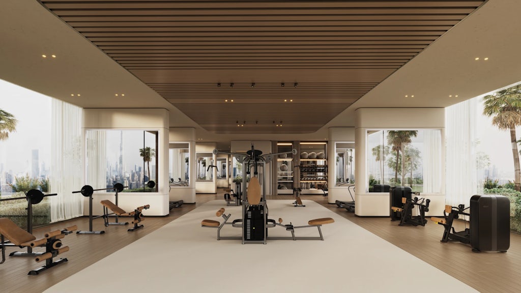 Binghatti Sky Terraces — amenity render