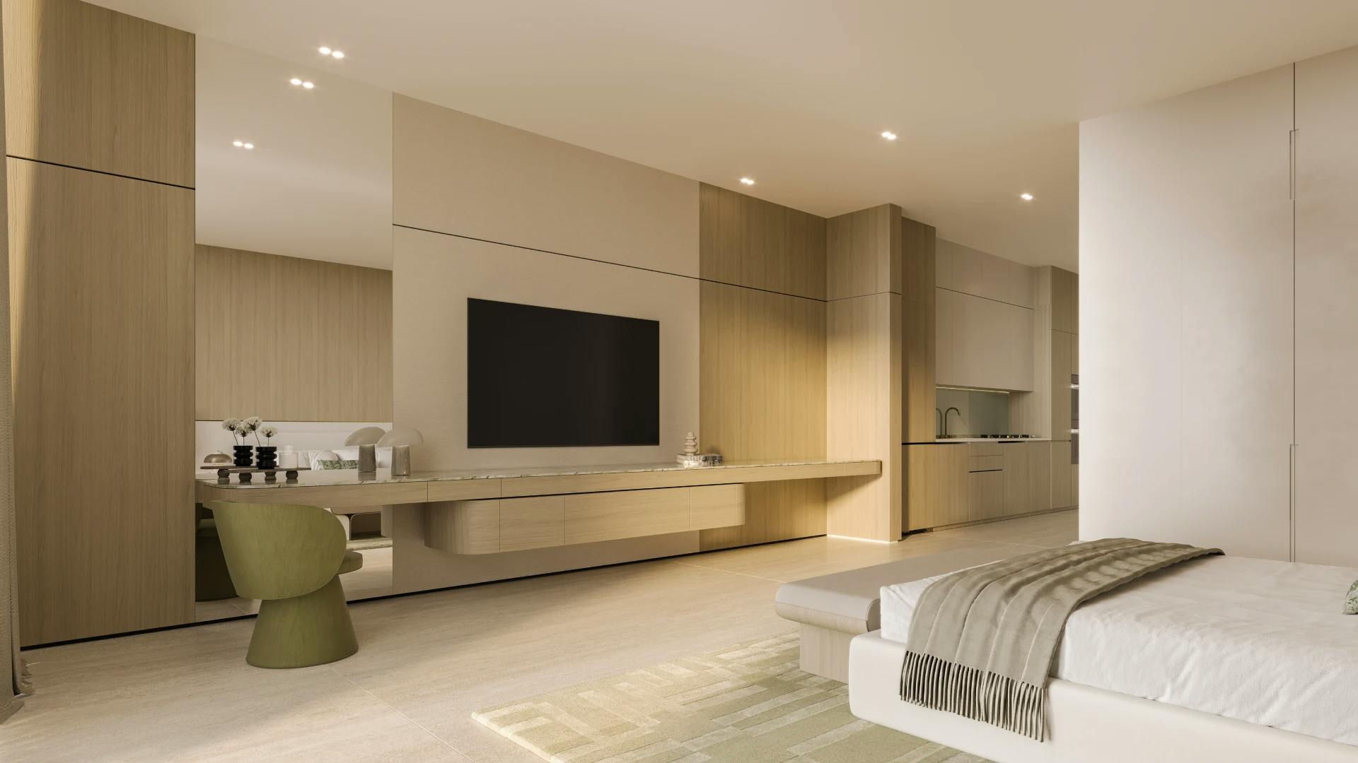 Binghatti Sky Terraces — interior render