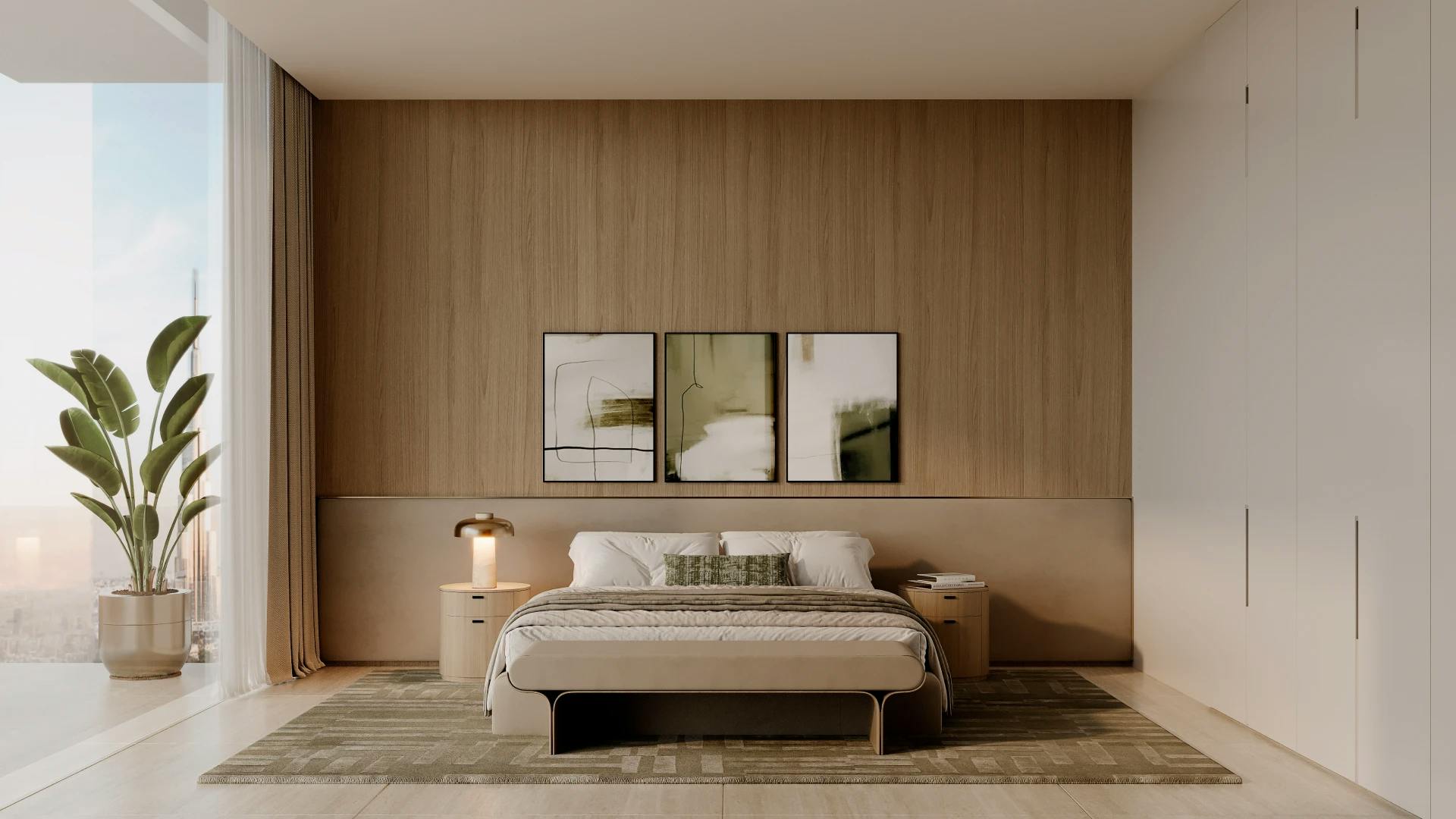 Binghatti Sky Terraces — interior render