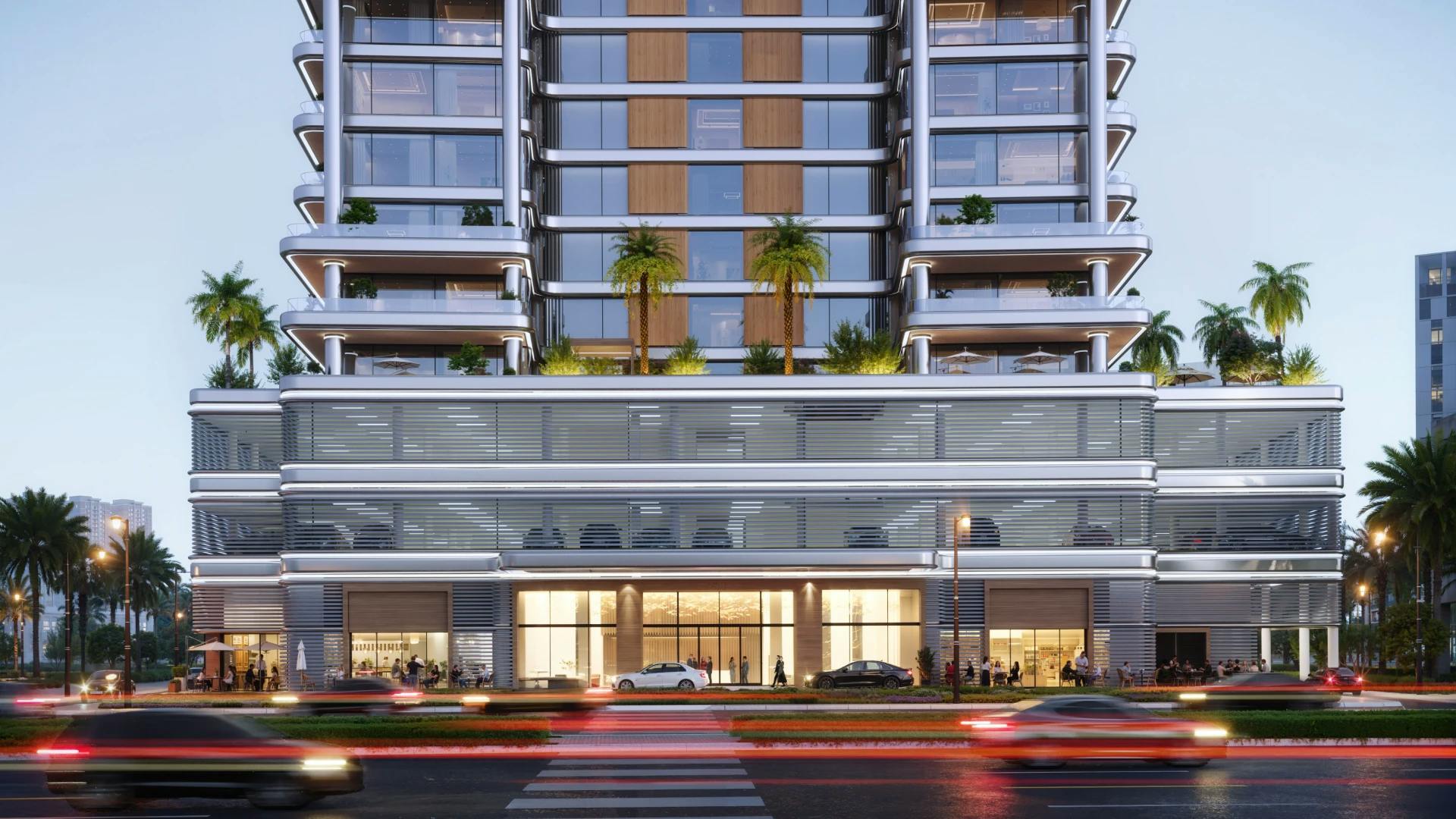 Binghatti Hillside — vue extérieure à Dubai Science Park