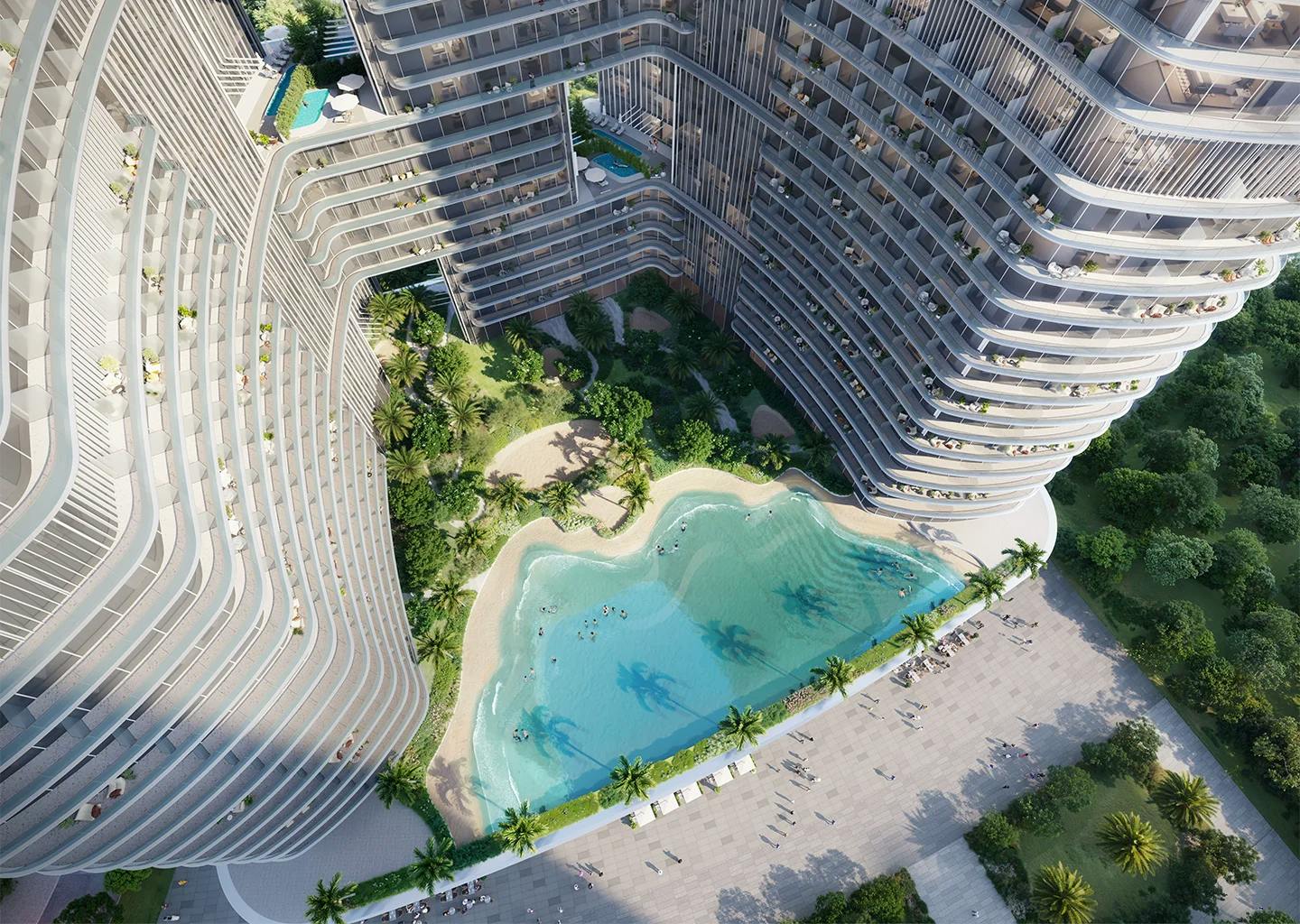 Binghatti Hillviews — vue extérieure à Dubai Science Park