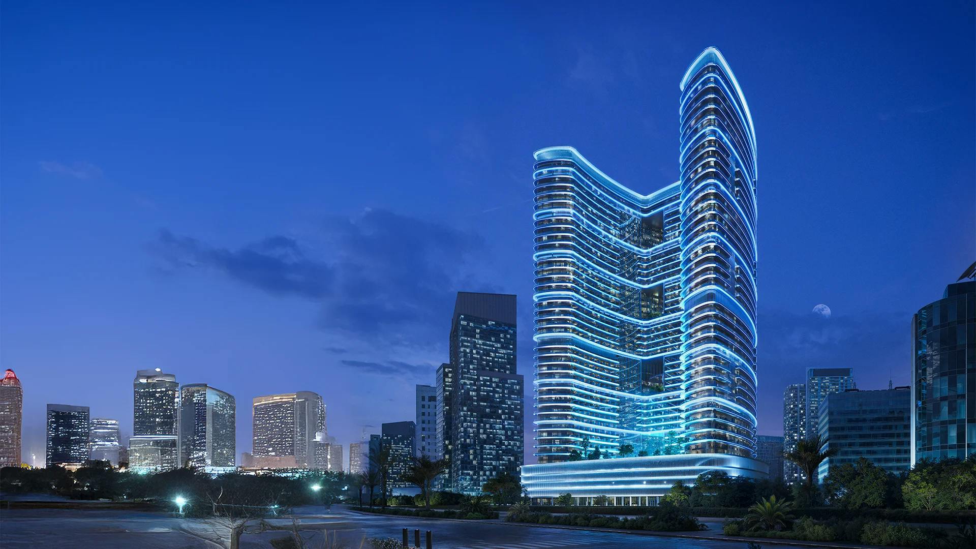 Binghatti Hillviews — vue extérieure à Dubai Science Park