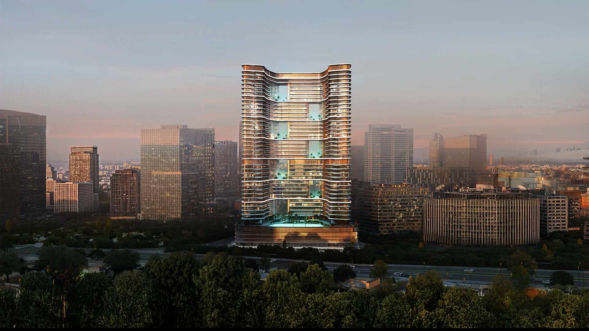 Binghatti Hillviews — vue extérieure à Dubai Science Park