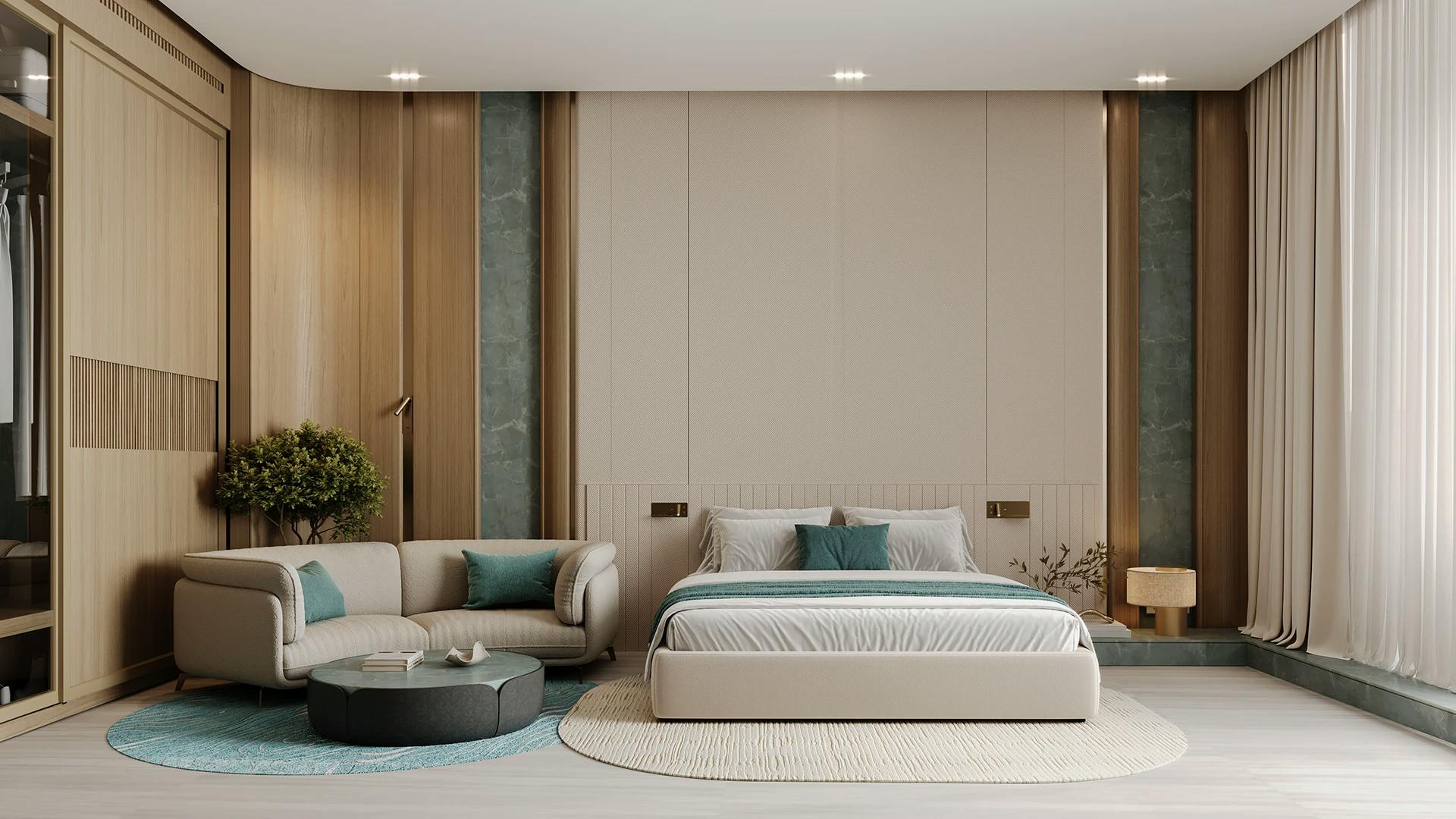 Binghatti Aquarise — interior render